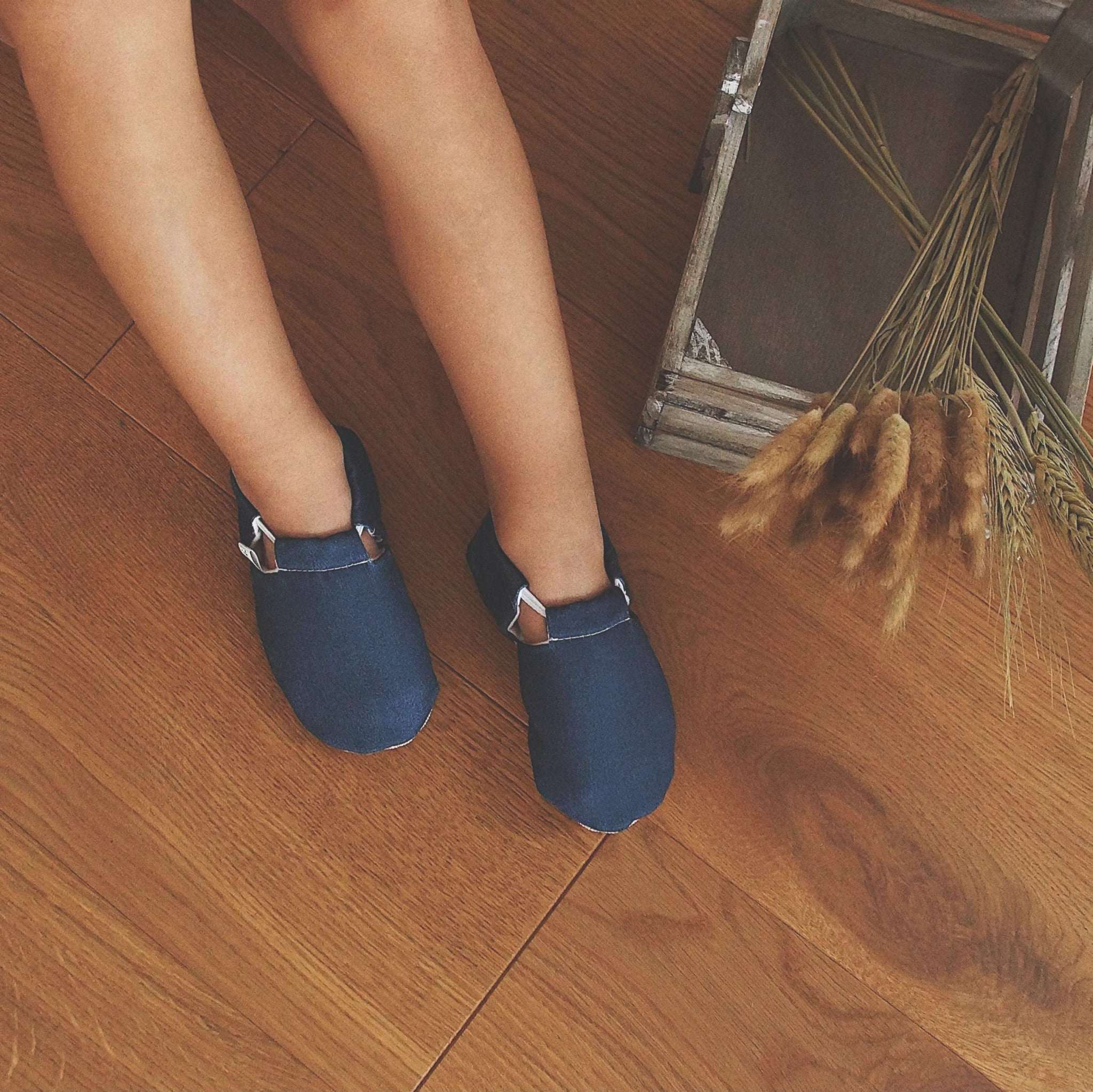 Vegan Shoes - Dark Blue - Earth Collection - S A L E - Image 6