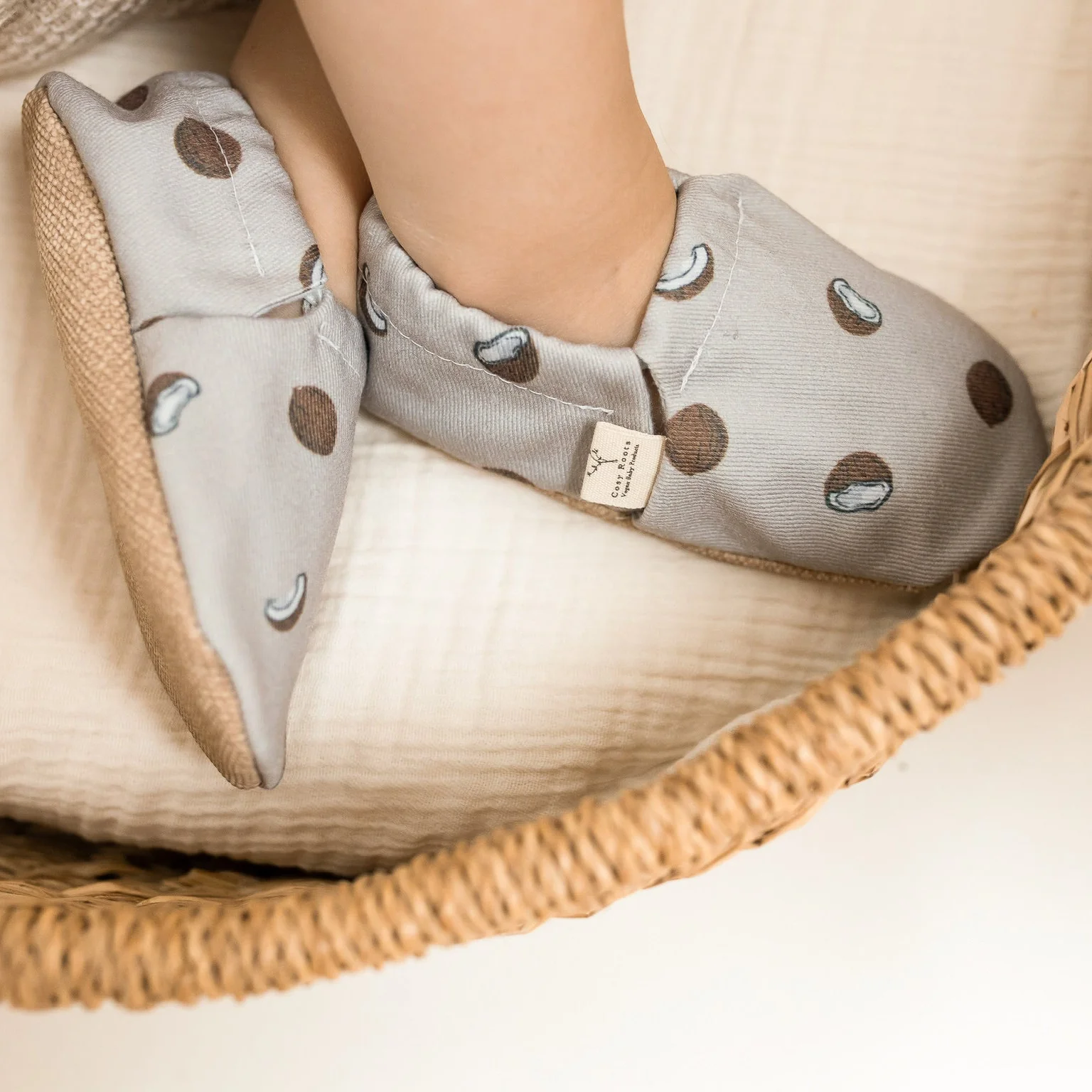 Vegan Shoes - Fabienne X Cosy Roots - Coconut - Image 11