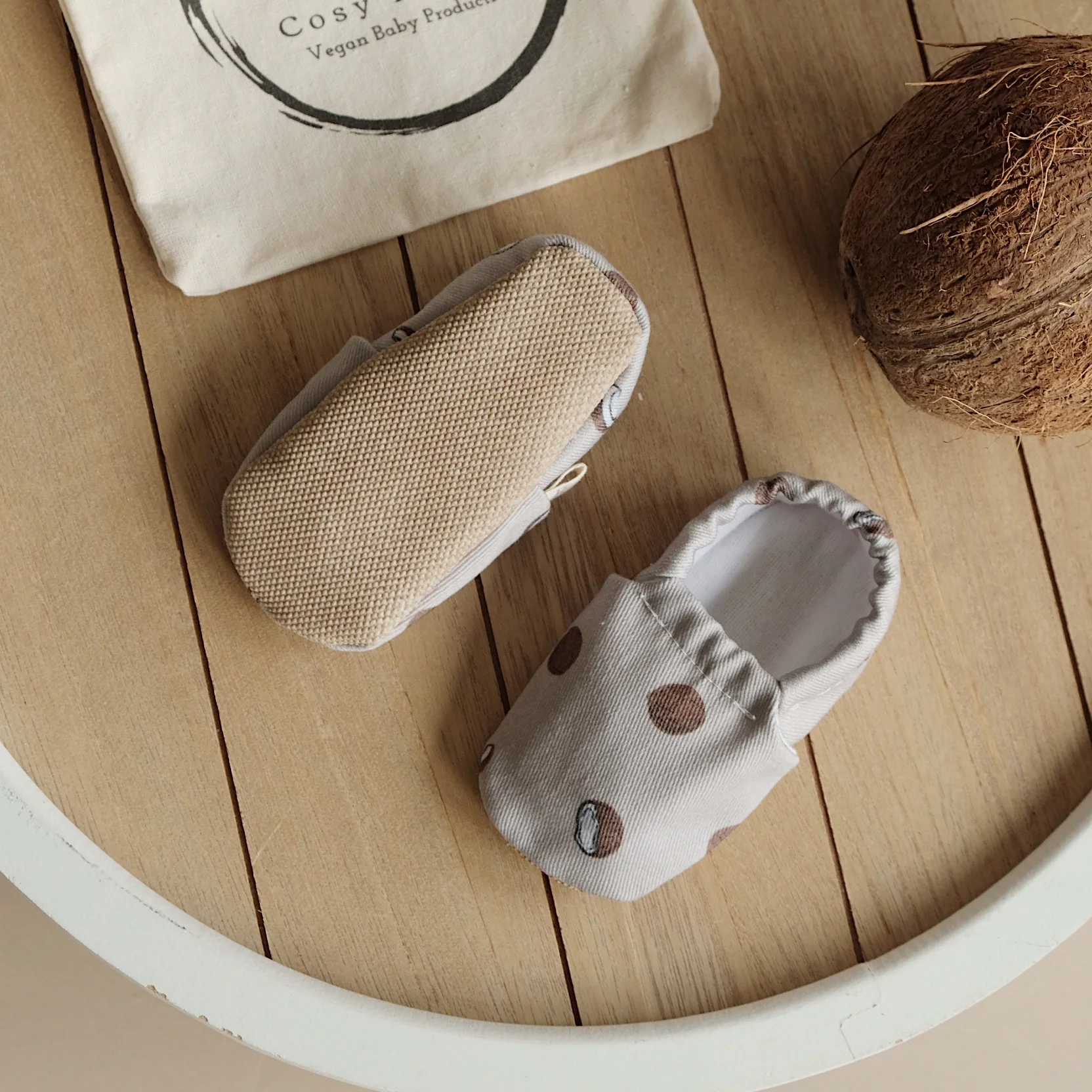 Vegan Shoes - Fabienne X Cosy Roots - Coconut - Image 6