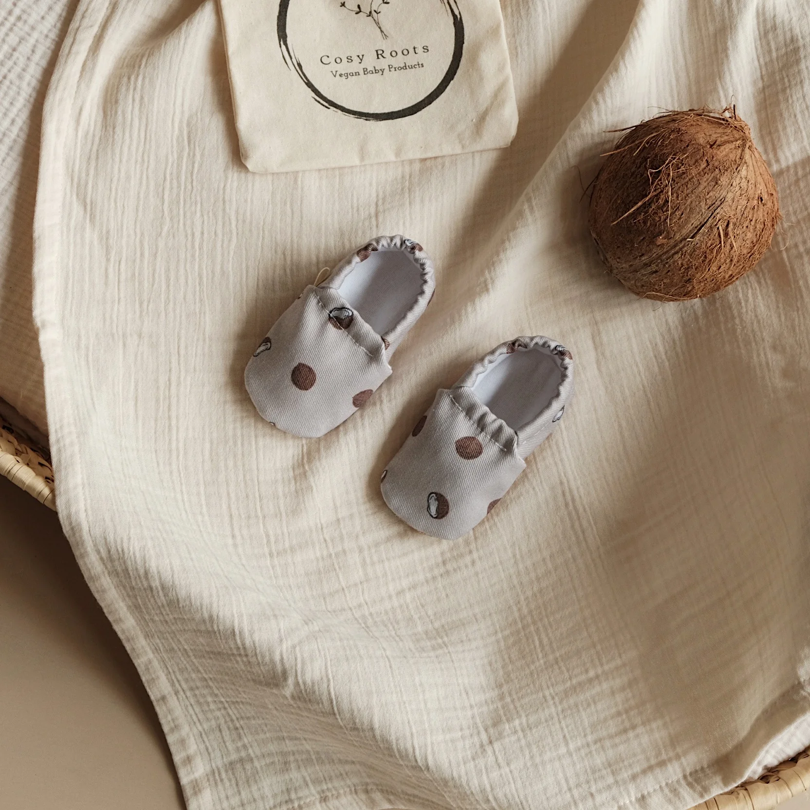 Vegan Shoes - Fabienne X Cosy Roots - Coconut - Image 8