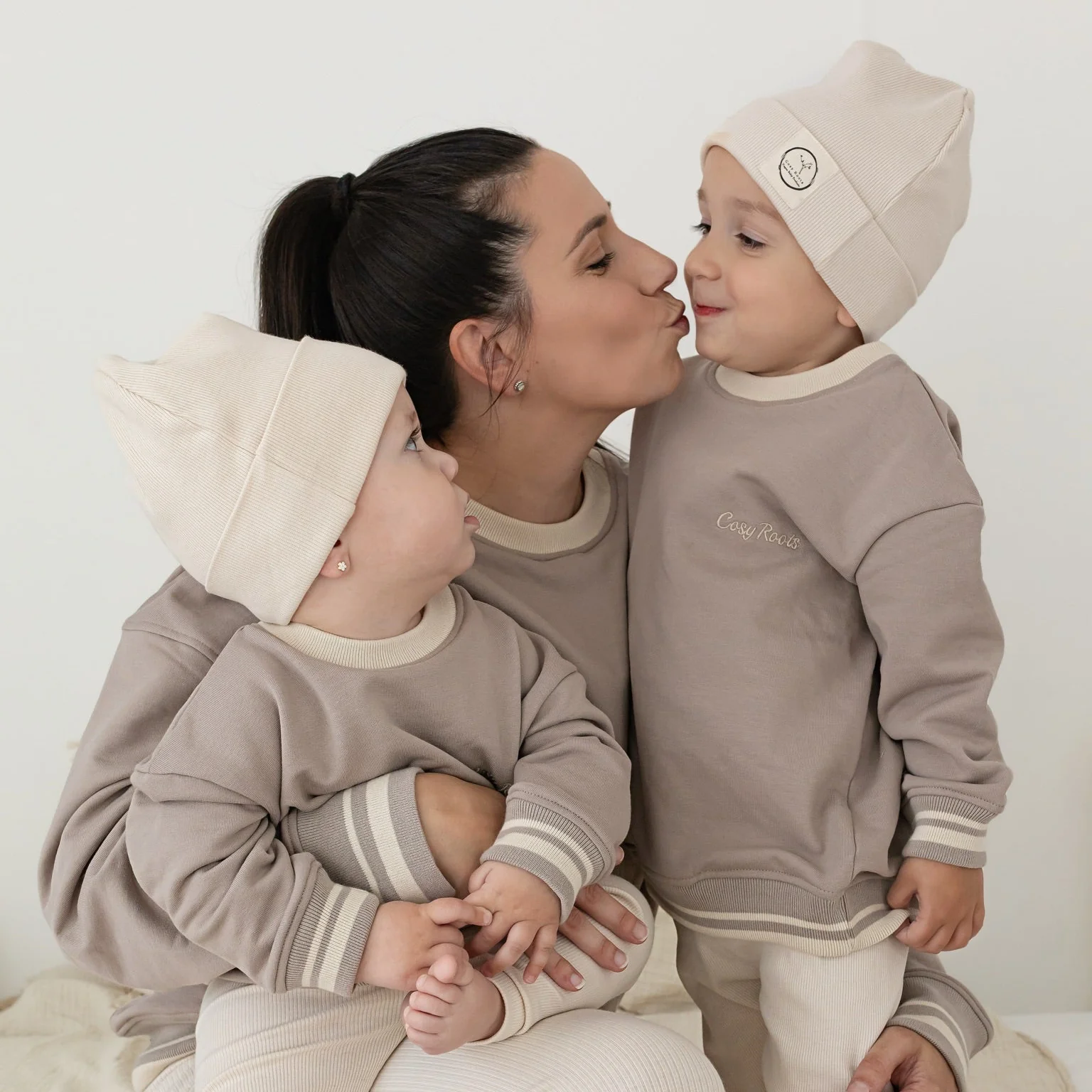 Family Sweatshirt - Caramel - SALE - Image 11