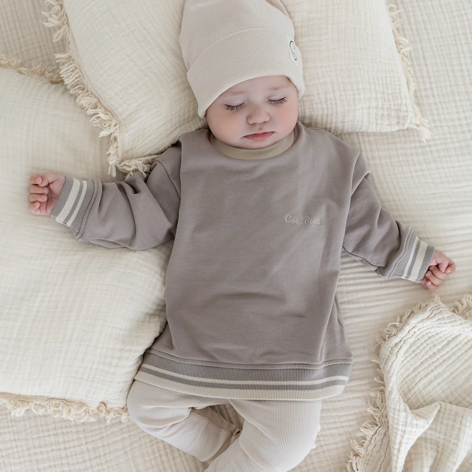 Family Sweatshirt - Caramel - SALE - Image 4