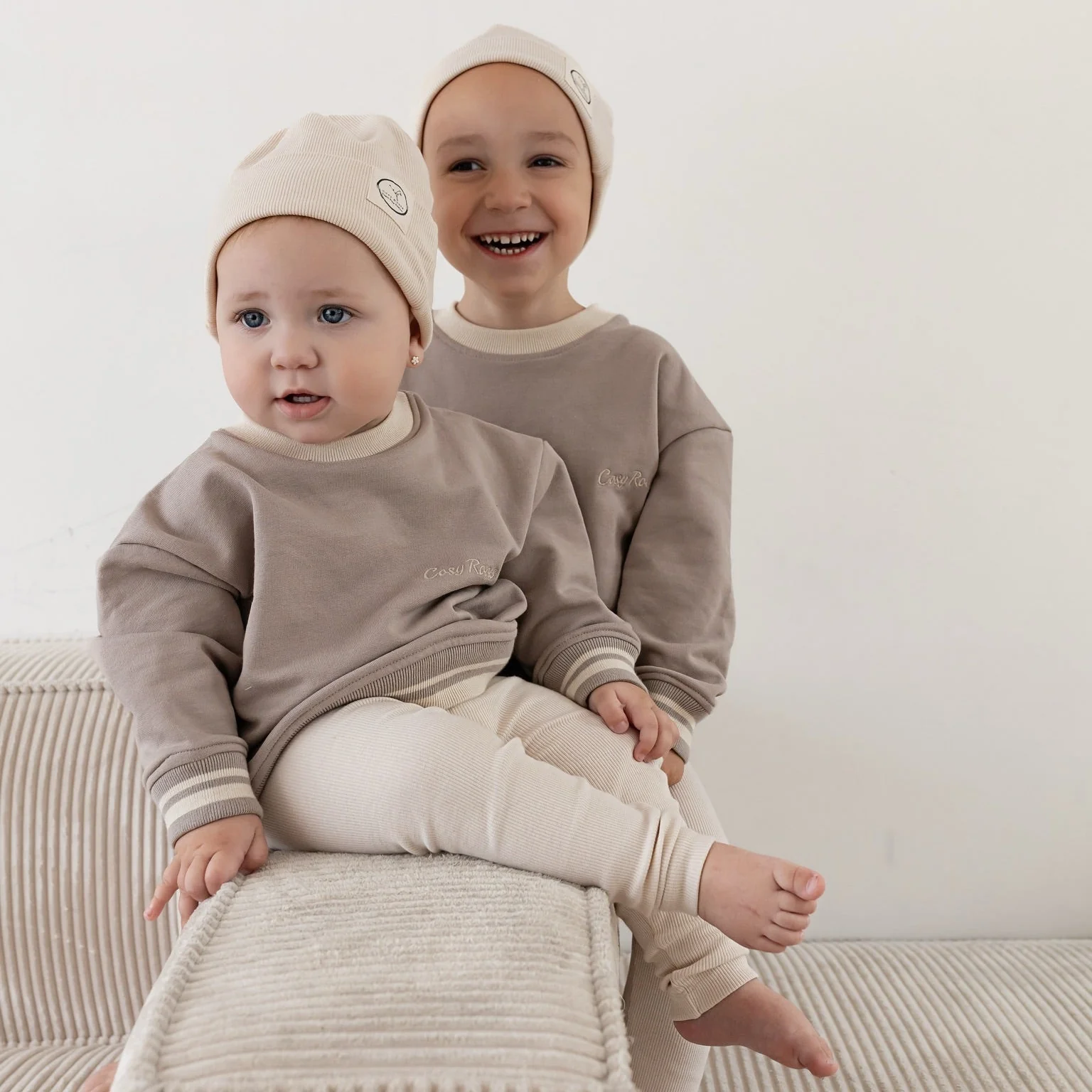 Family Sweatshirt - Caramel - SALE - Image 8