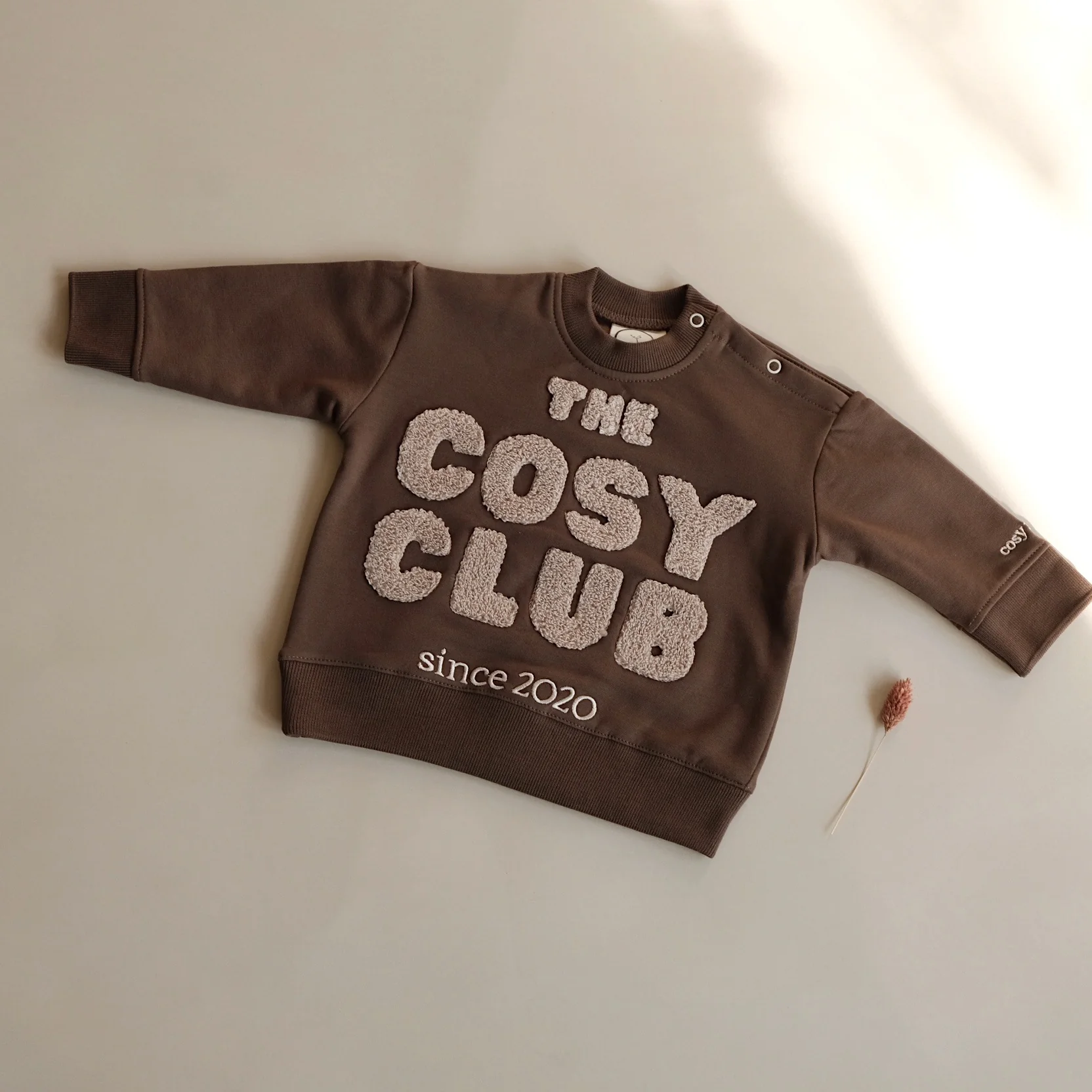 Family Sweatshirt - Chocolate Brown - The Cosy Club - Image 14
