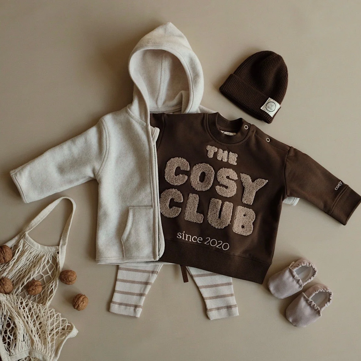 Family Sweatshirt - Chocolate Brown - The Cosy Club - Image 15