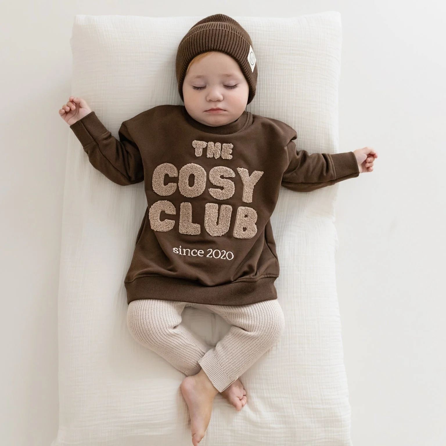 Family Sweatshirt - Chocolate Brown - The Cosy Club - Image 8