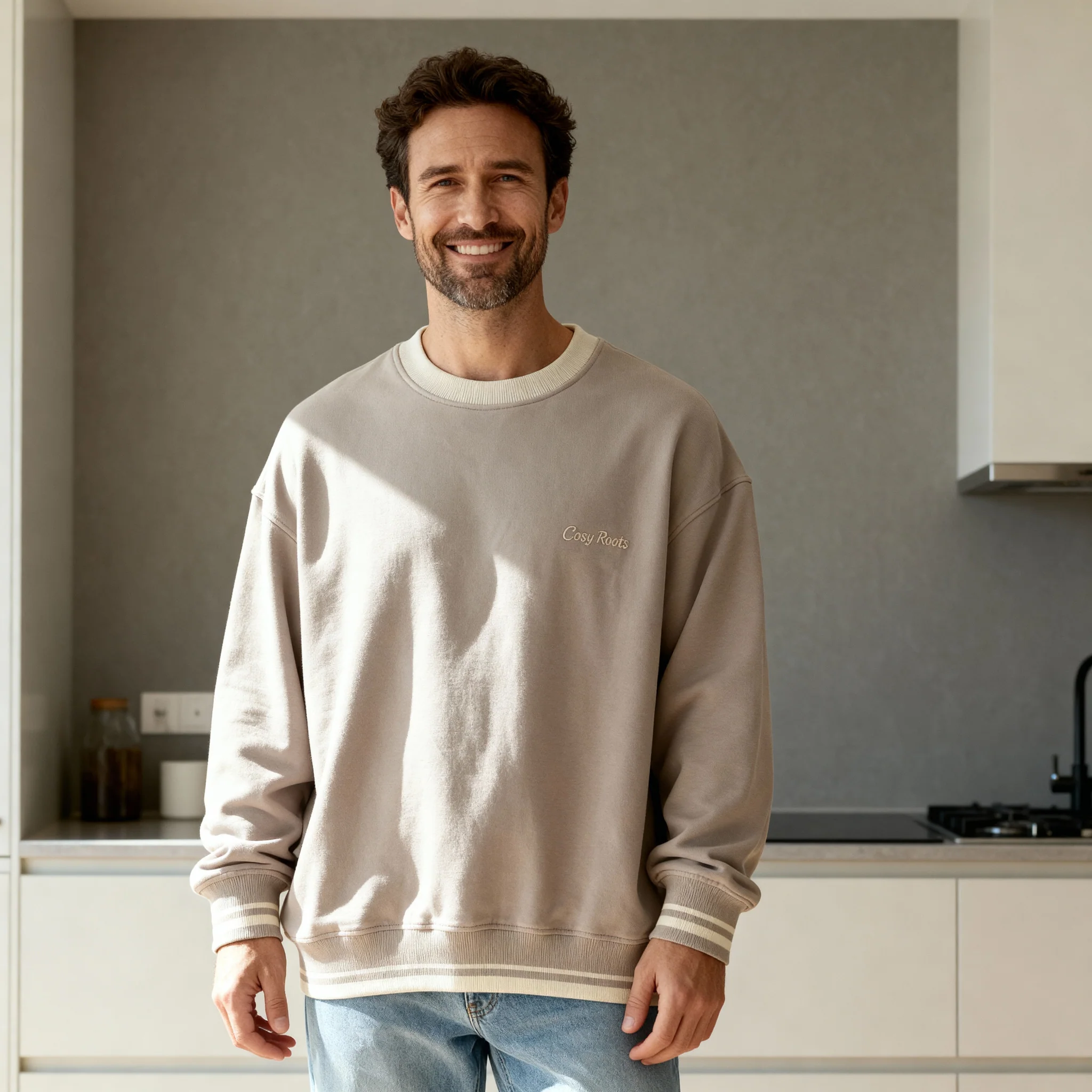 Family Sweatshirt - DAD - Caramel - SALE - Image 2