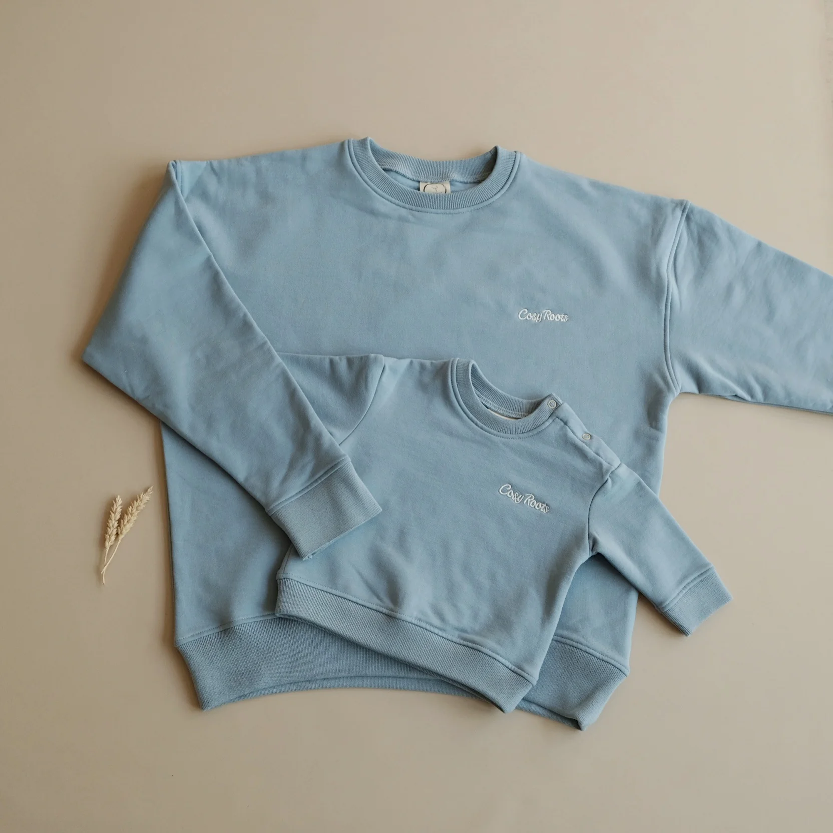 Family Sweatshirt -  MUM - Dusty Blue - Forever Bonded - Image 14