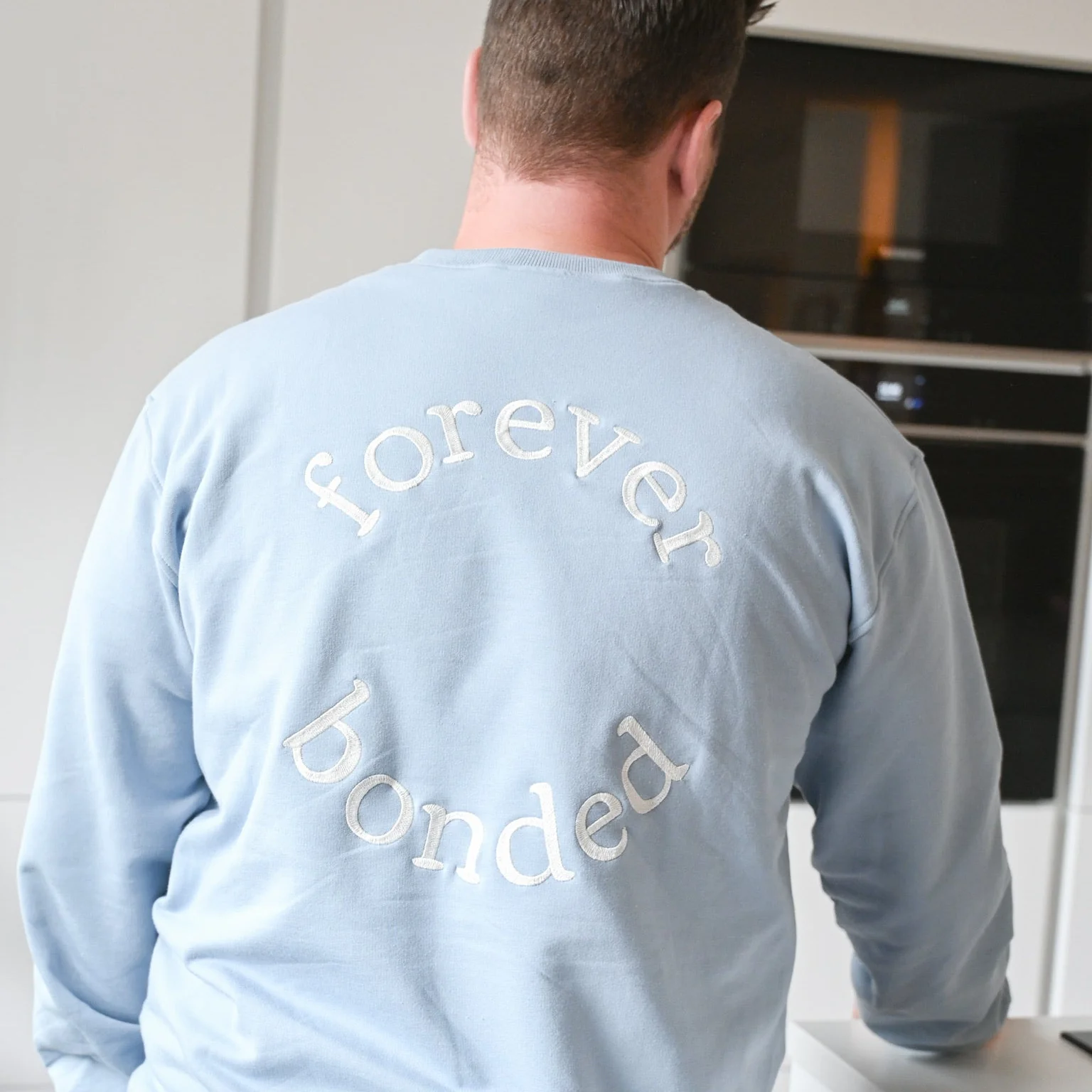 Family Sweatshirt - DAD - Dusty Blue - Forever Bonded - Image 6