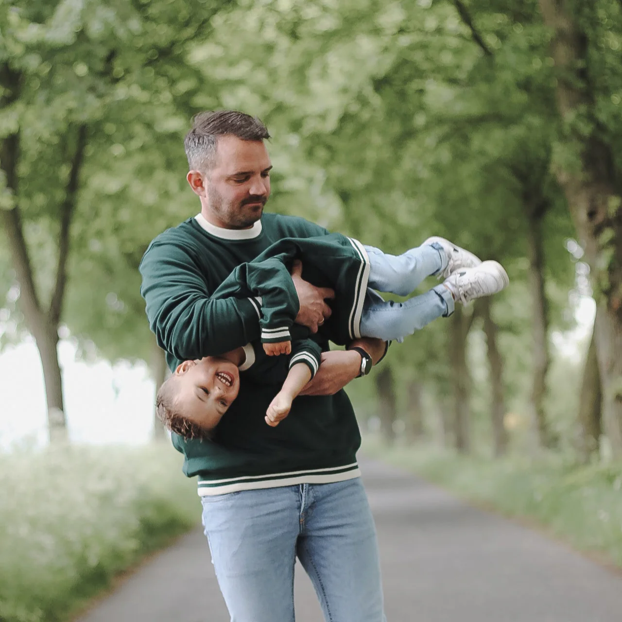 Family Sweatshirt - DAD - Vintage Green - SALE - Image 3