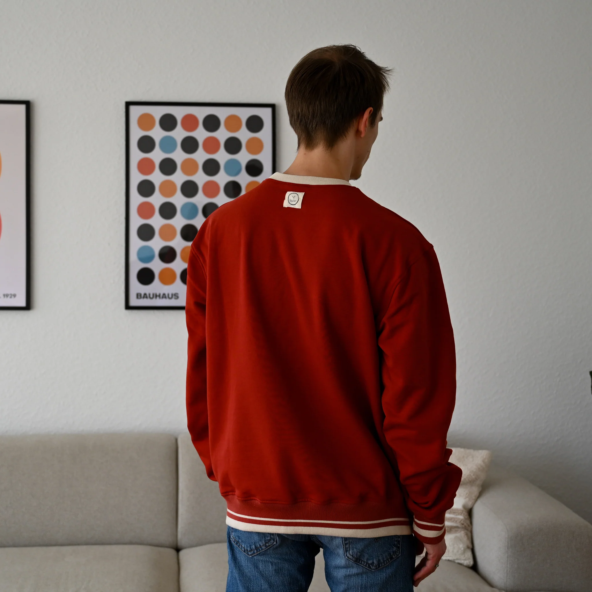 Family Sweatshirt - DAD - Vintage Red - SALE - Image 6