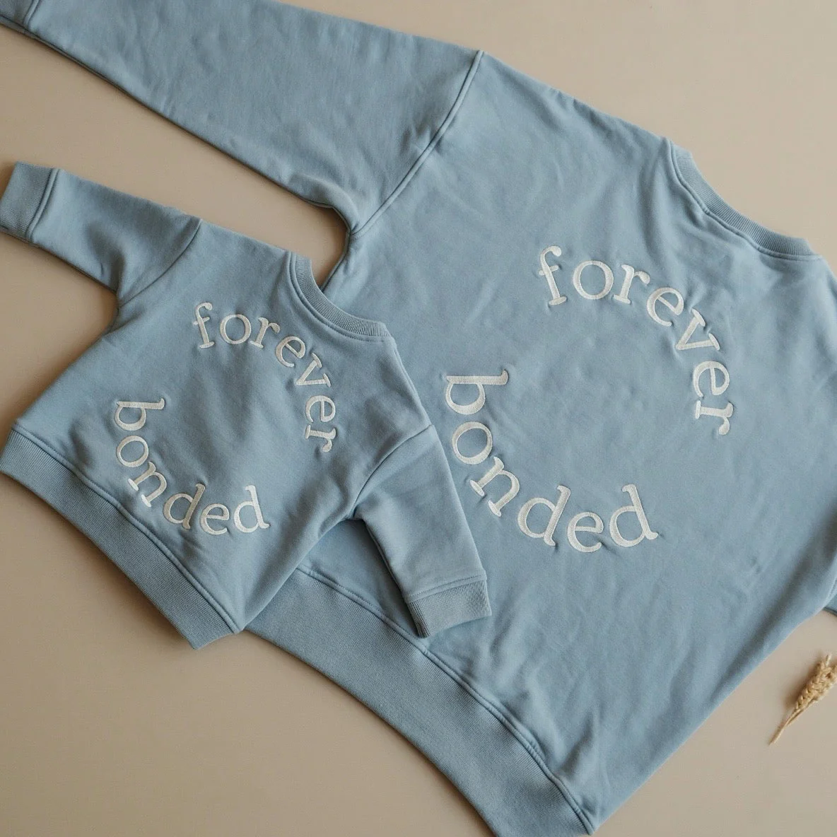 Family Sweatshirt - Dusty Blue - Forever Bonded - Image 12