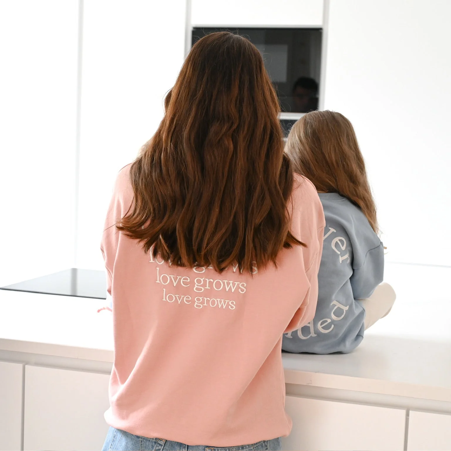 Family Sweatshirt - Dusty Blue - Forever Bonded - Image 5