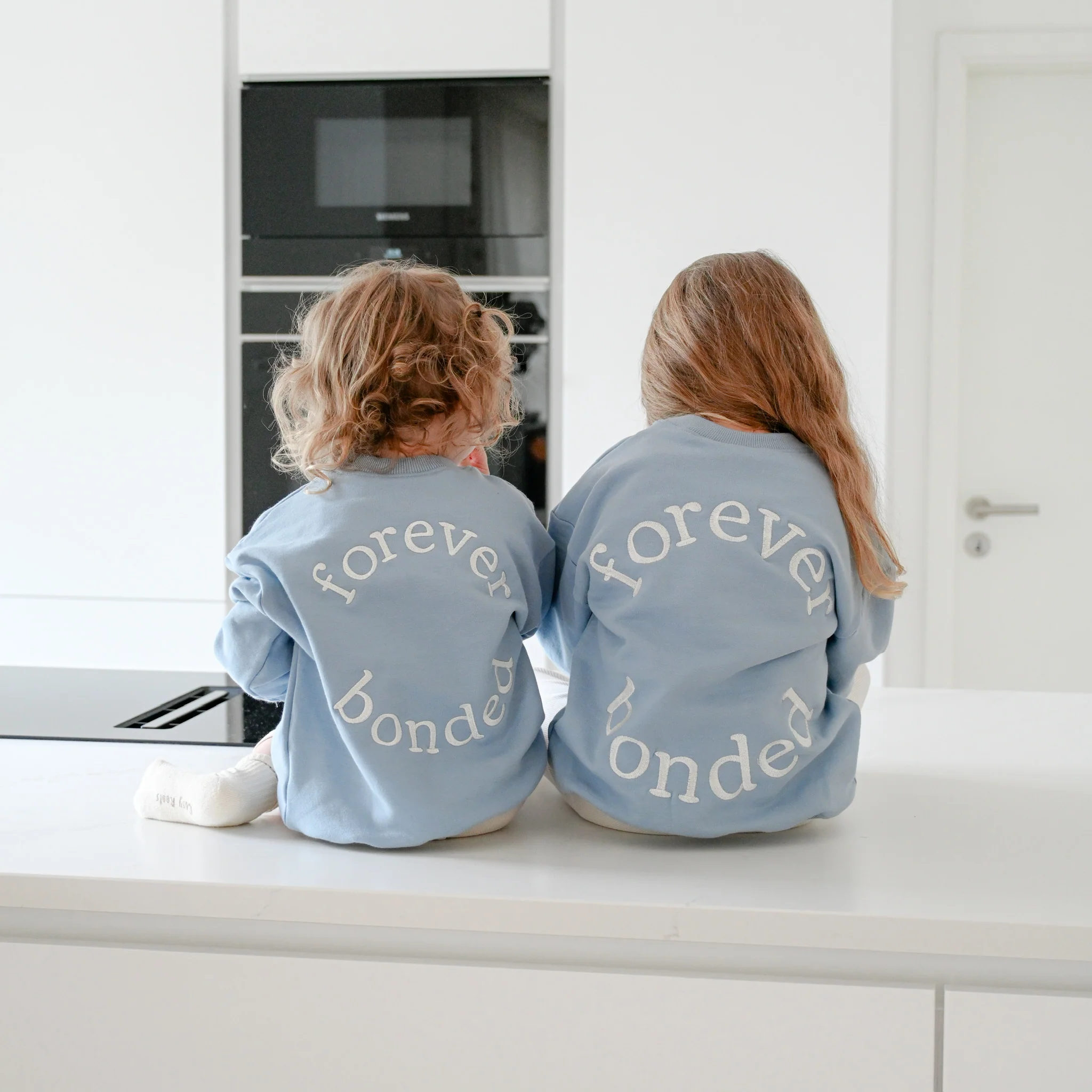 Family Sweatshirt - Dusty Blue - Forever Bonded - Image 6