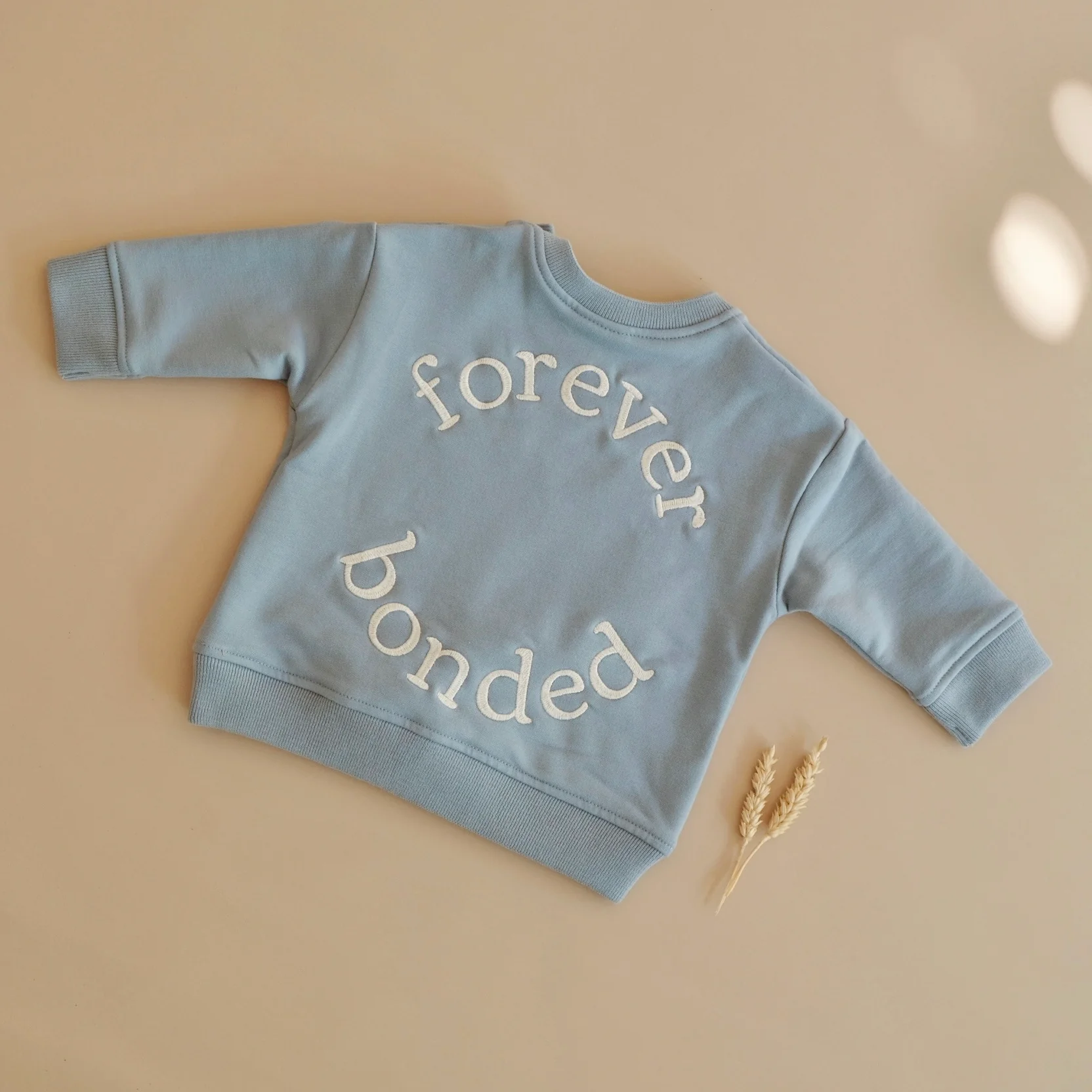 Family Sweatshirt - Dusty Blue - Forever Bonded - Image 8