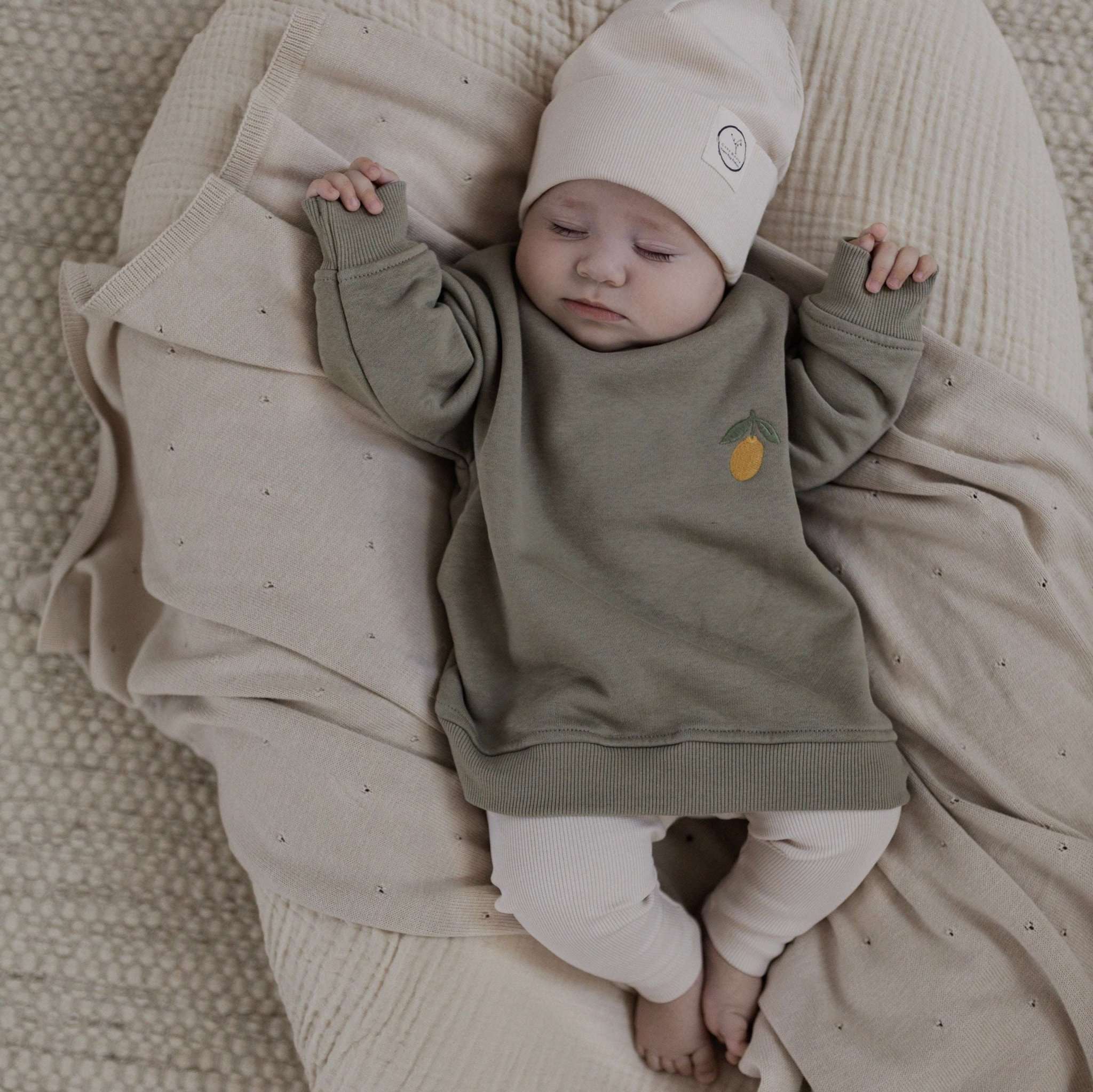Family Sweatshirt - Khaki - Image 10