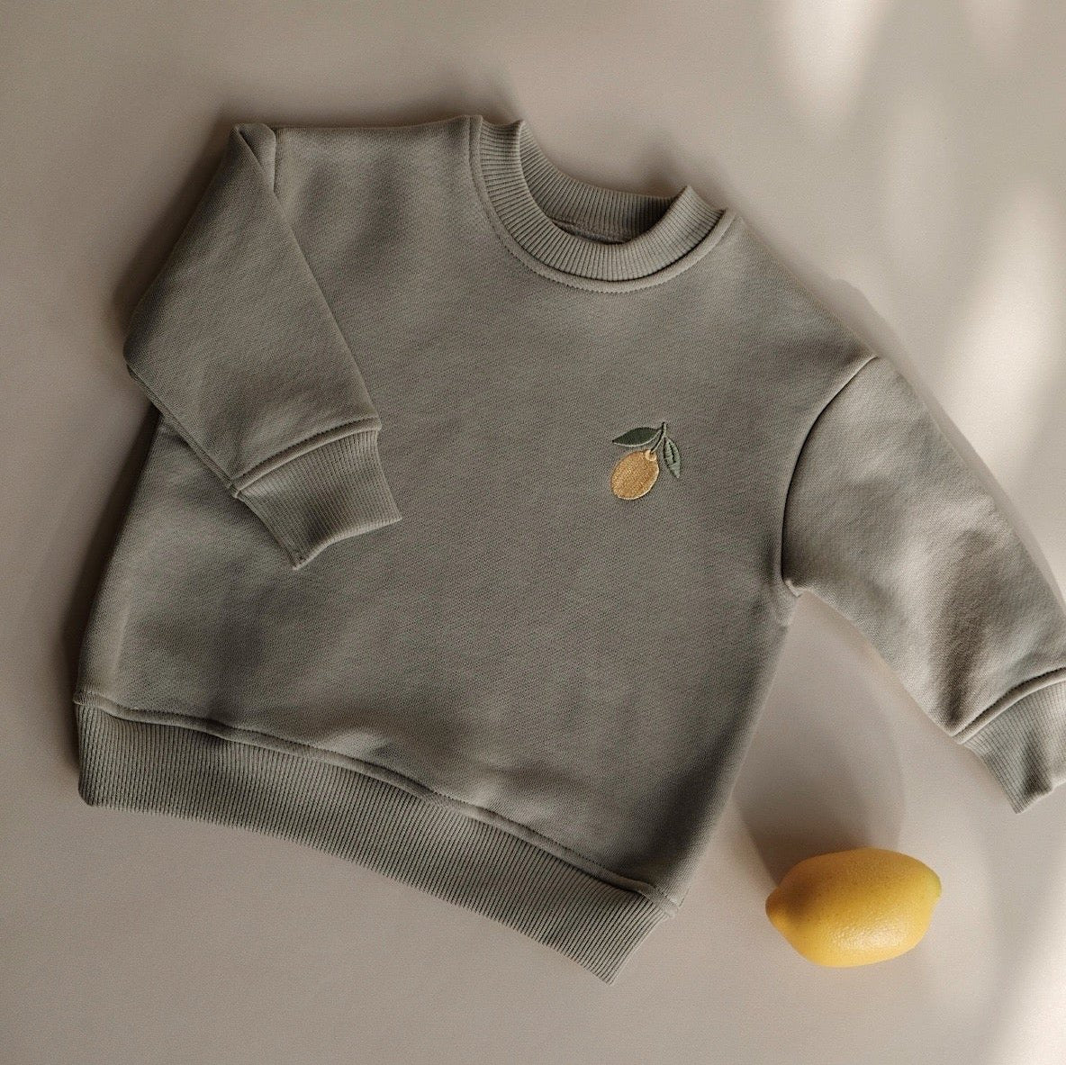 Family Sweatshirt - Khaki - Image 4