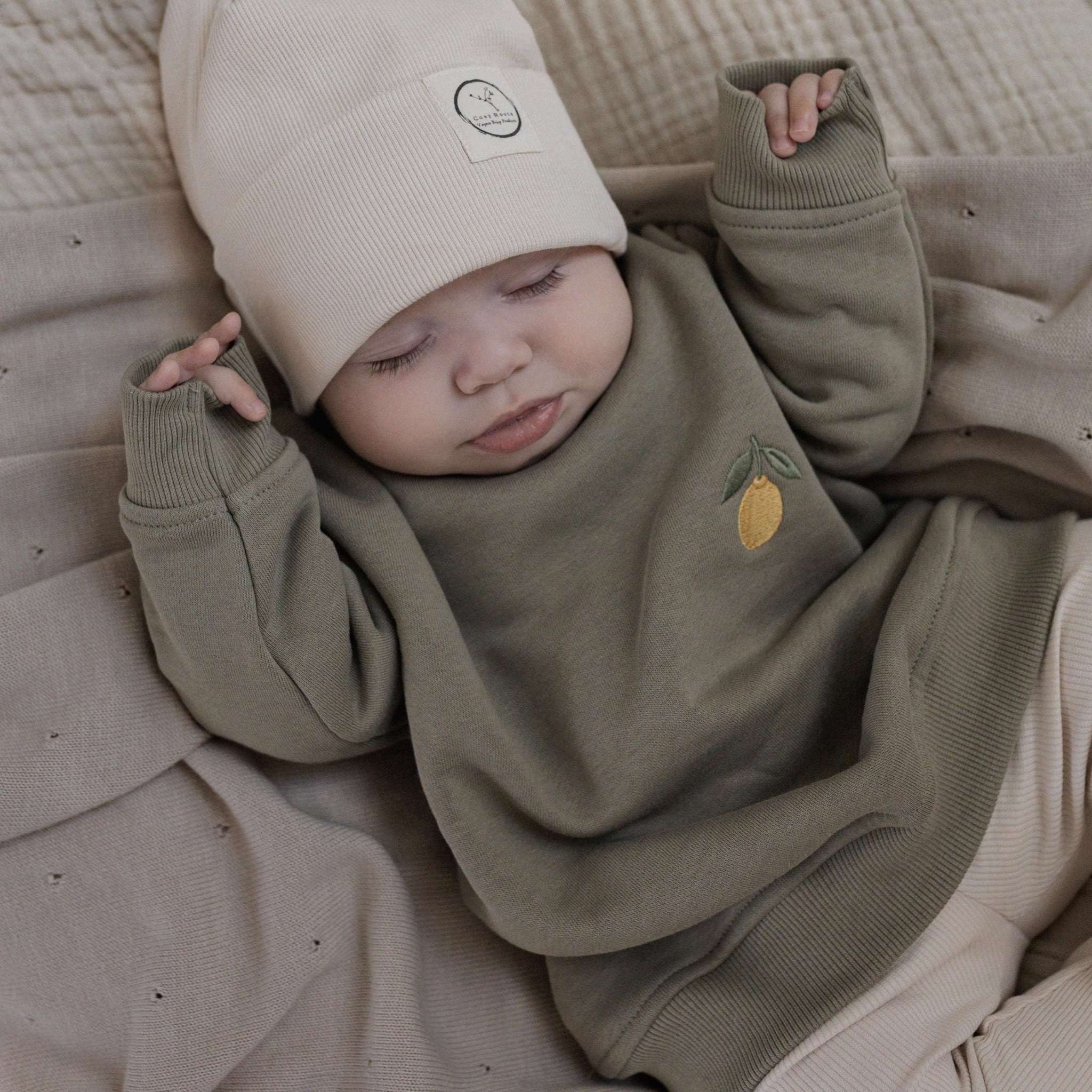 Family Sweatshirt - Khaki - Image 8