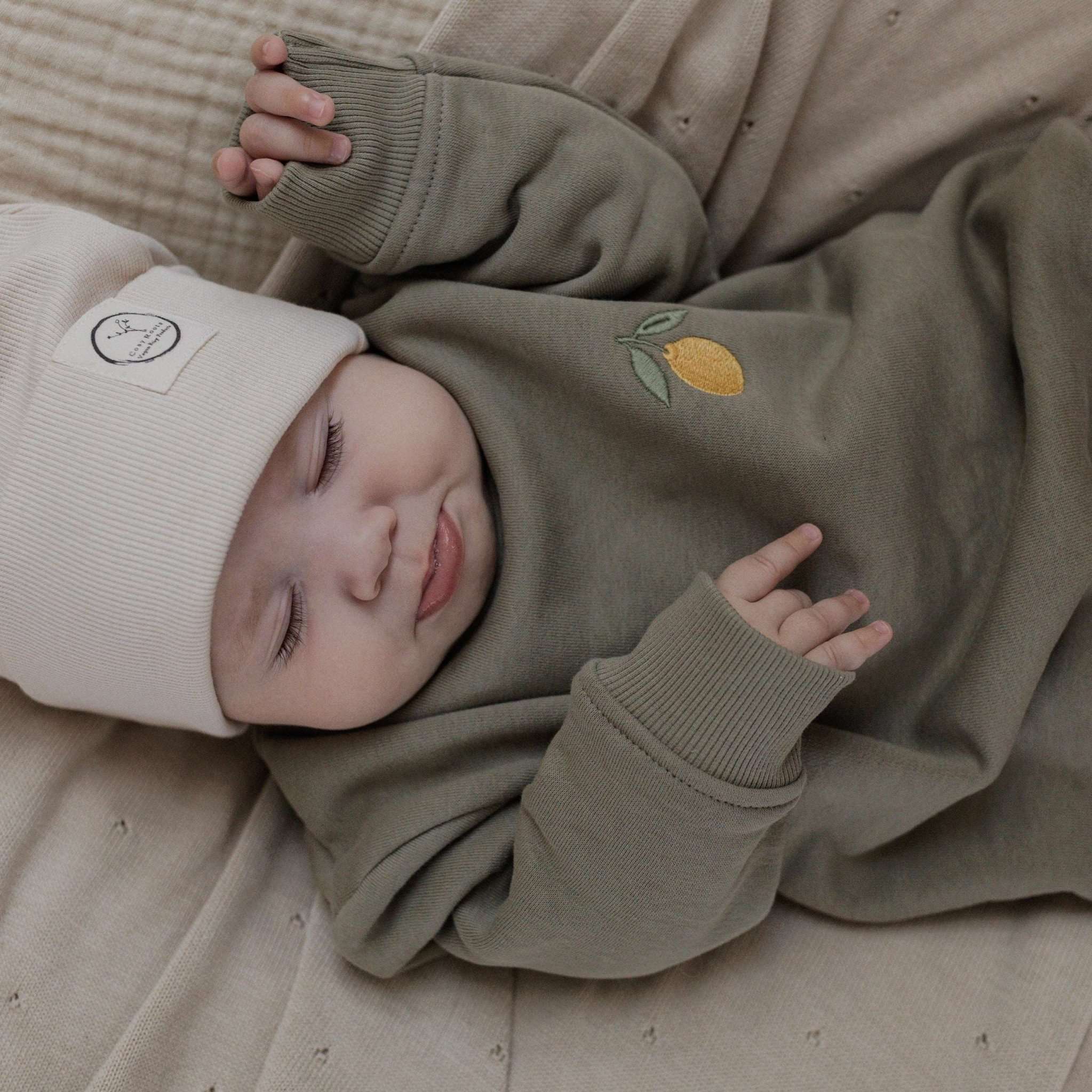 Family Sweatshirt - Khaki - Image 9