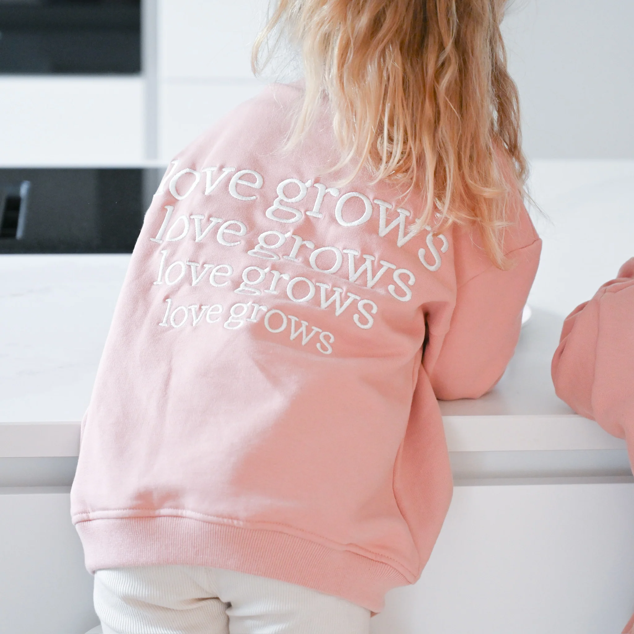 Family Sweatshirt - Dusty Rose - Love Grows - Image 13