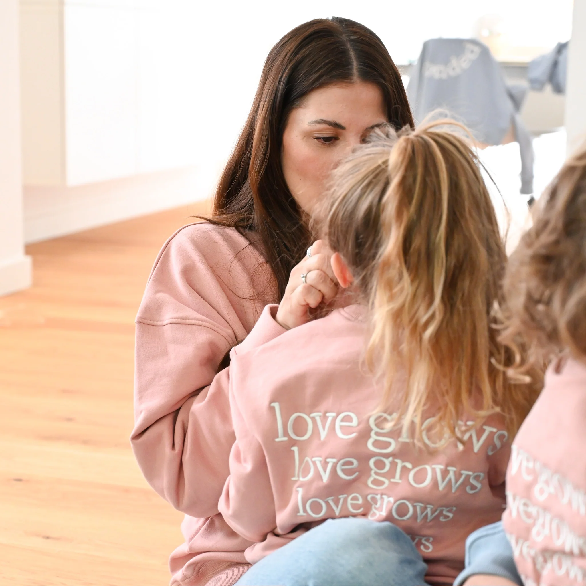 Family Sweatshirt - Dusty Rose - Love Grows - Image 8