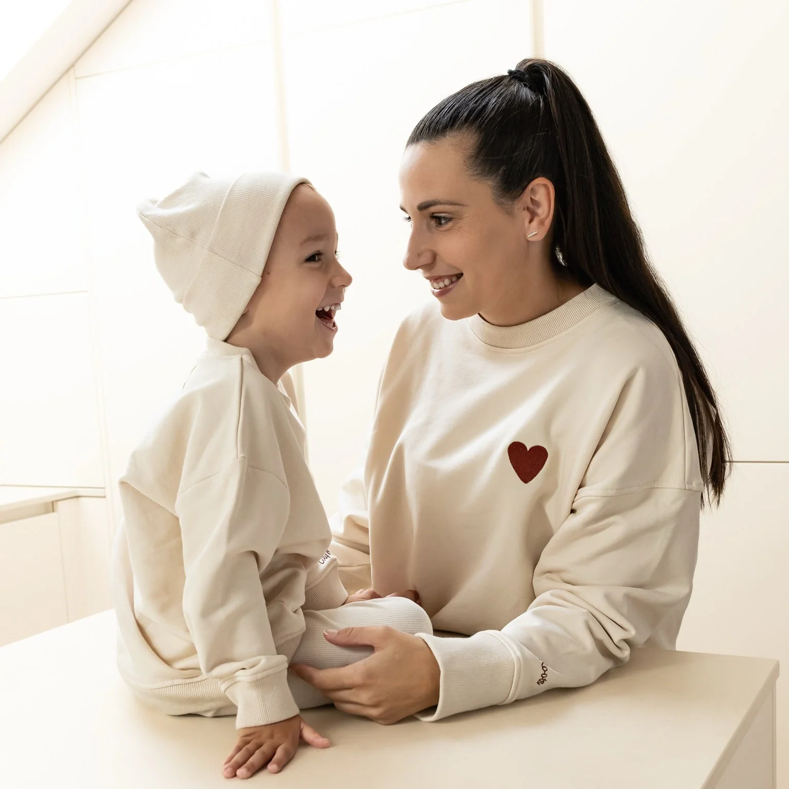 Family Sweatshirt - MUM - Sand - Image 7