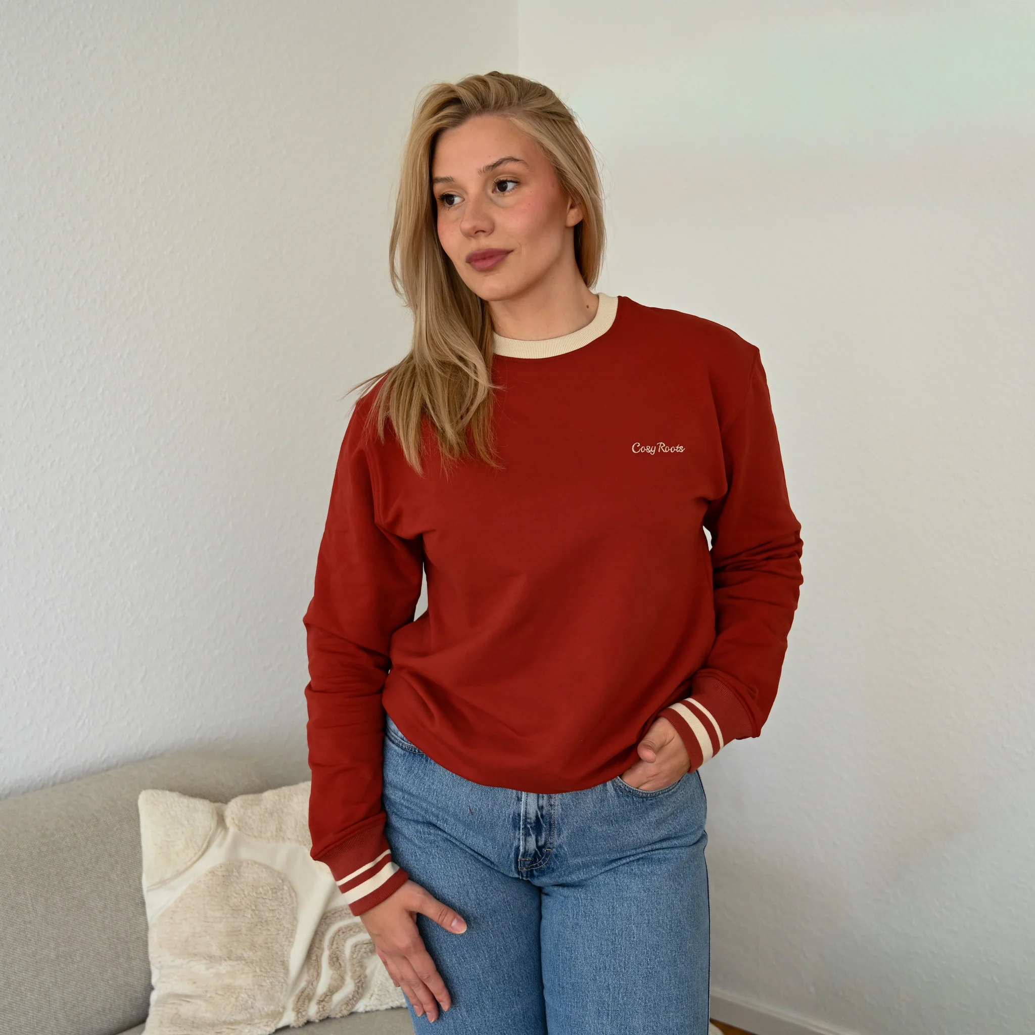 Family Sweatshirt - MUM - Vintage Red - SALE - Image 5
