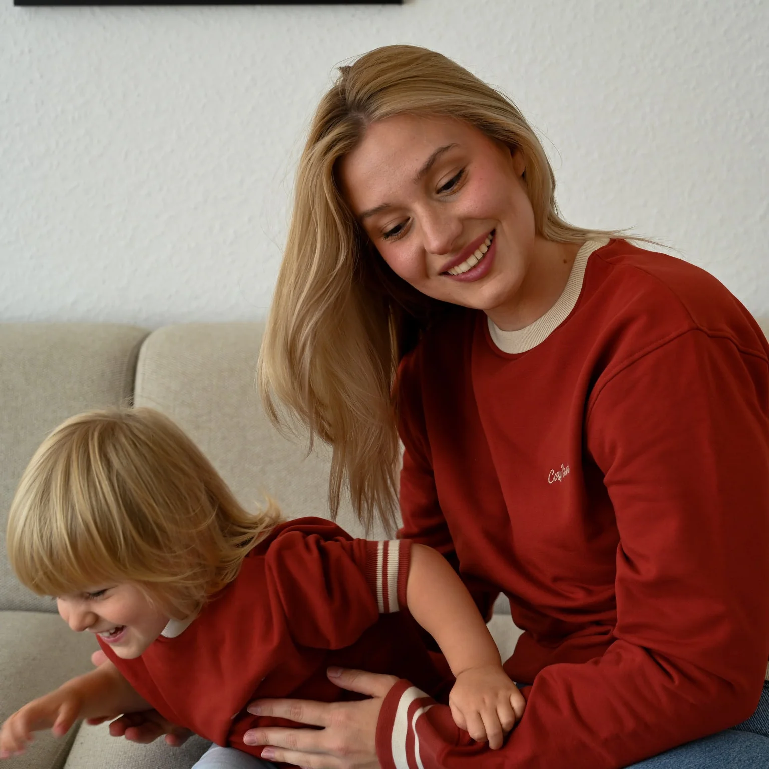 Family Sweatshirt - MUM - Vintage Red - SALE - Image 6