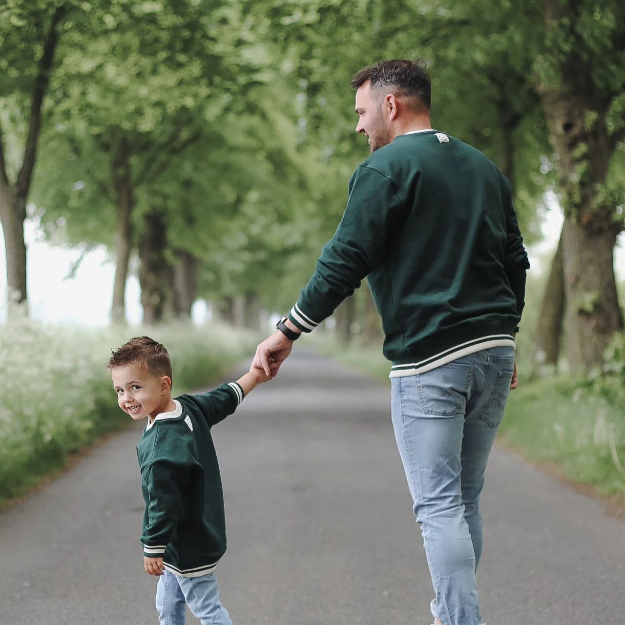 Family Sweatshirt - Vintage Green - SALE - Image 11