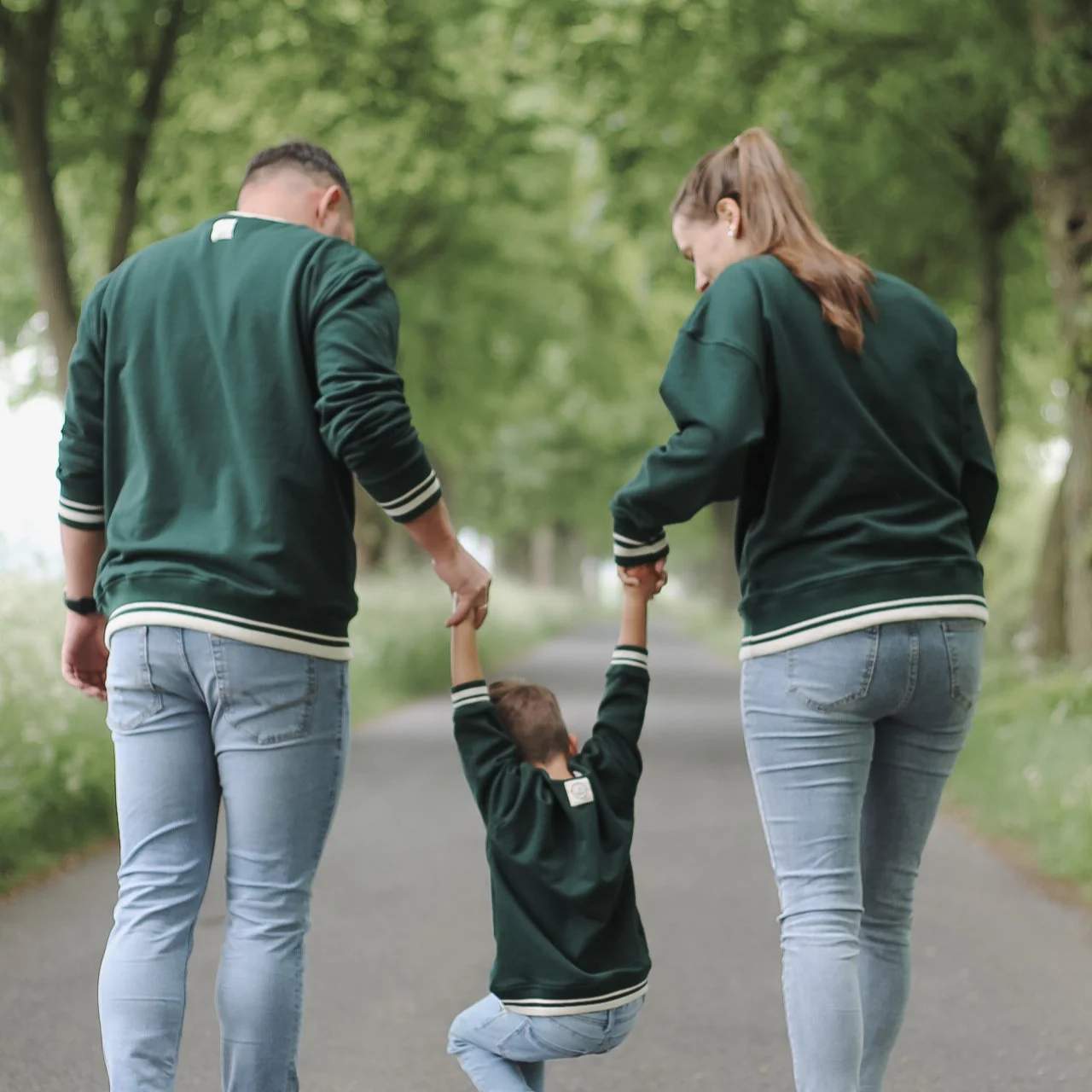 Family Sweatshirt - Vintage Green - SALE - Image 8