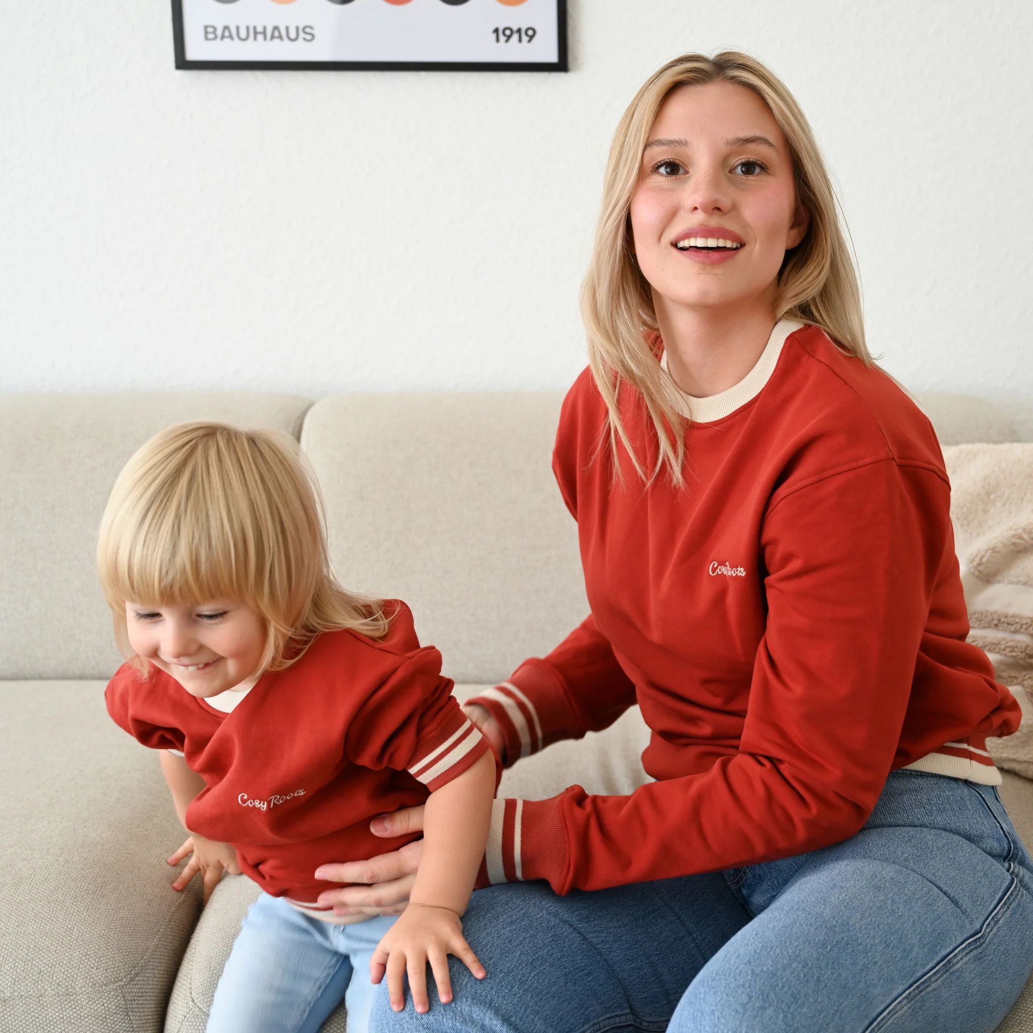 Family Sweatshirt - Vintage Red - SALE - Image 19