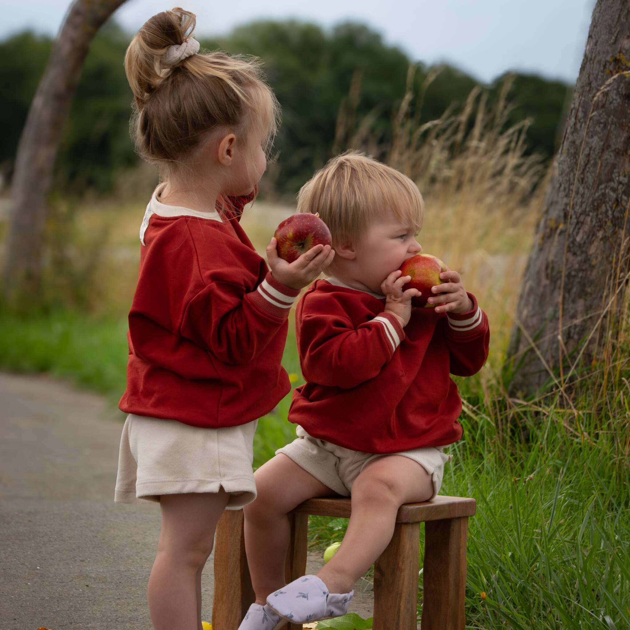 Family Sweatshirt - Vintage Red - SALE - Image 8