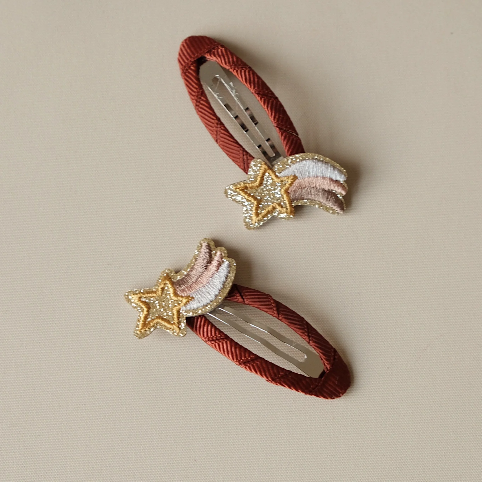 Hair Clips - Christmas Star - Pack of 2 - Image 3