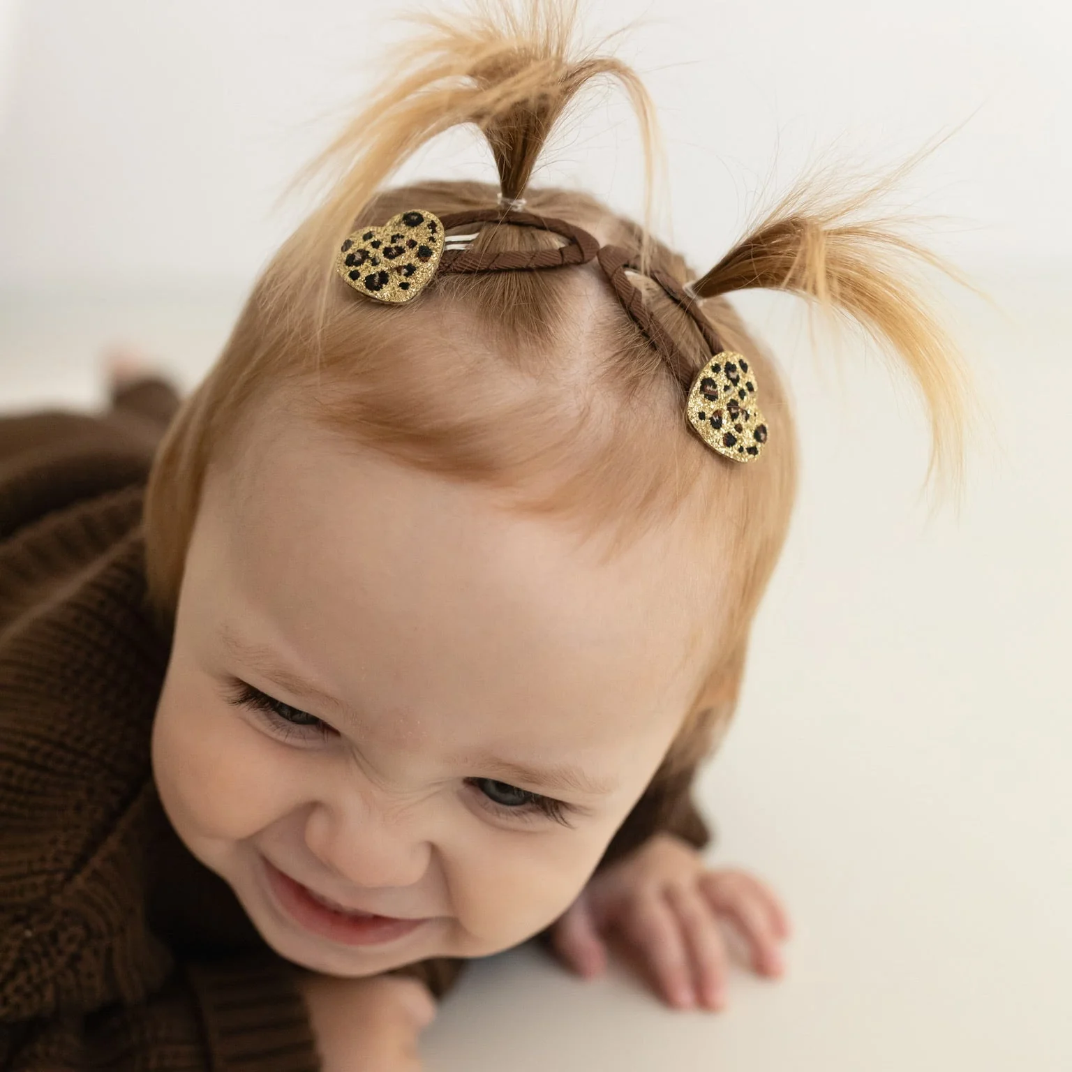 Hair Clips - Leo Hearts - Pack of 2 - Image 4