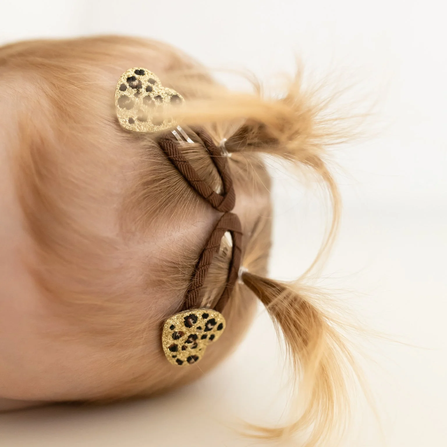 Hair Clips - Leo Hearts - Pack of 2 - Image 6