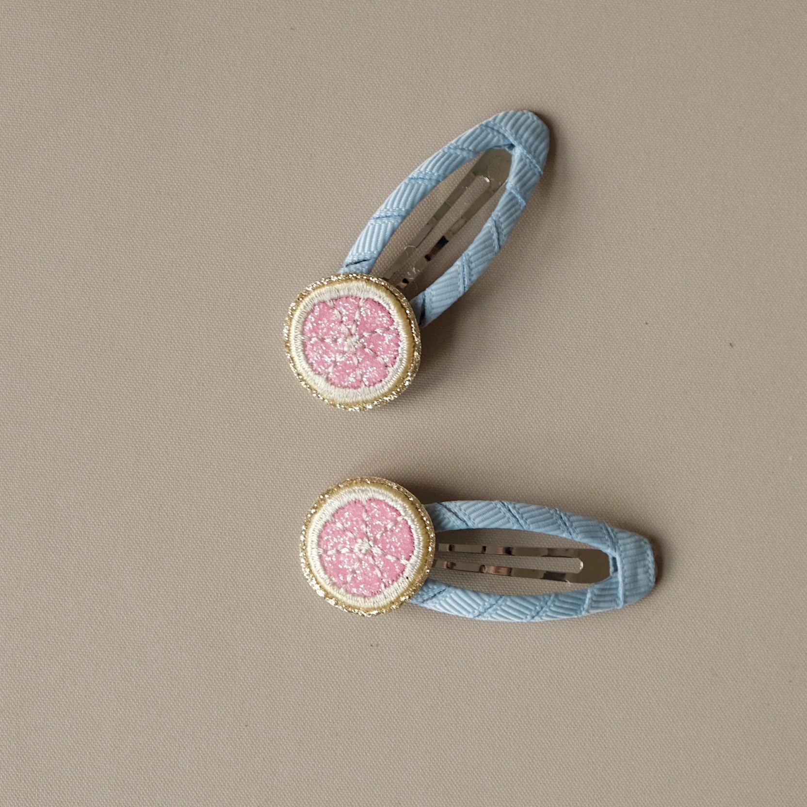 Hair Clips - Little Grapefruits - Pack of 2 - Image 4