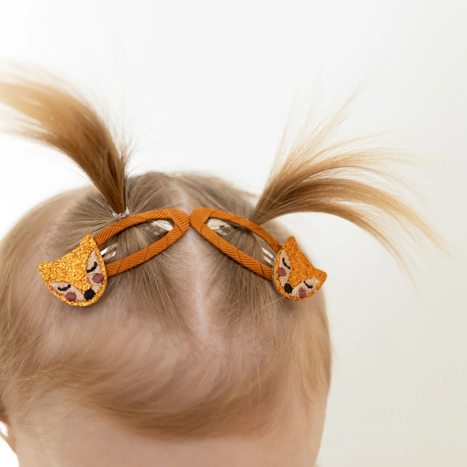 Hair Clips - Tiny Fox - Pack of 2 - Image 6