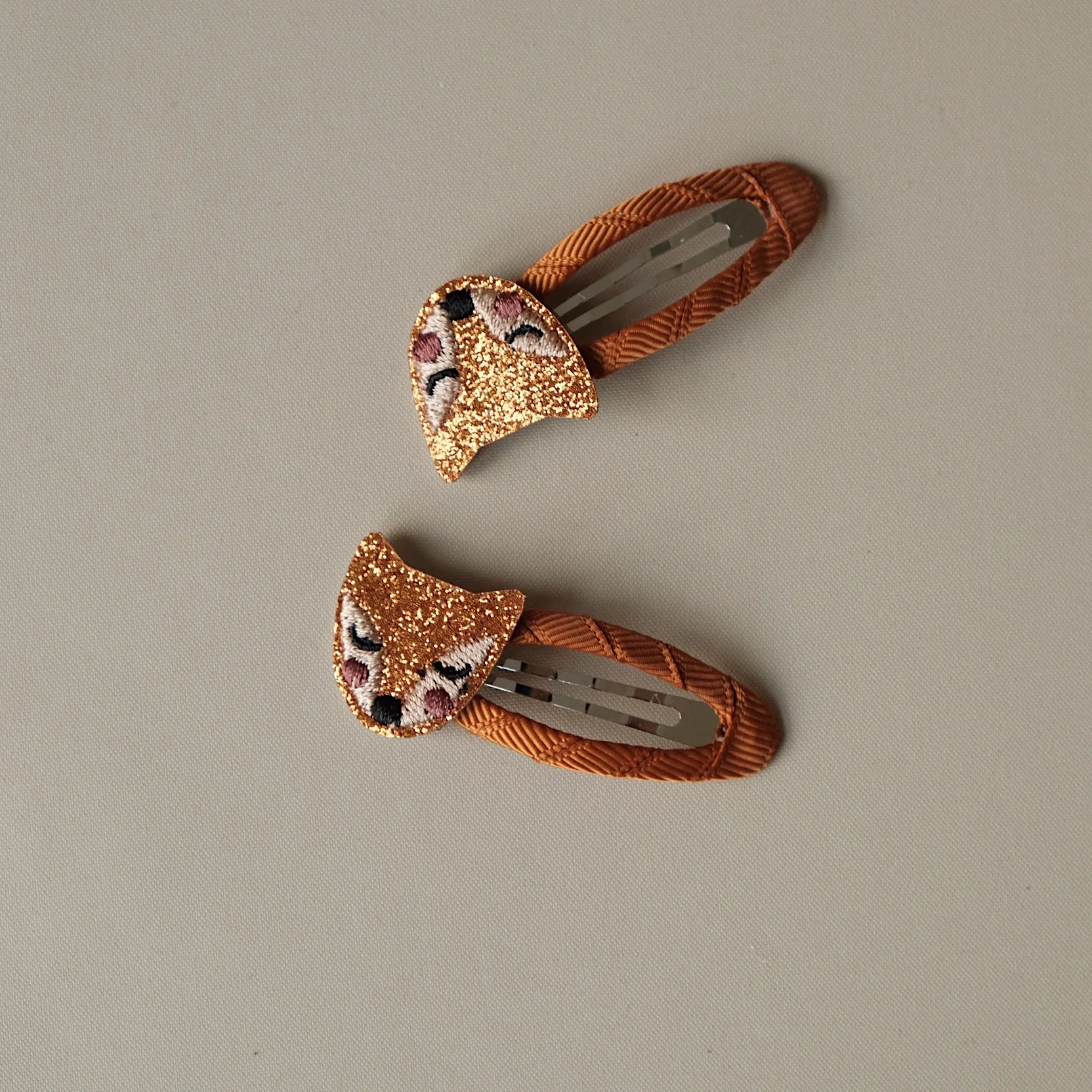 Hair Clips - Tiny Fox - Pack of 2 - Image 7