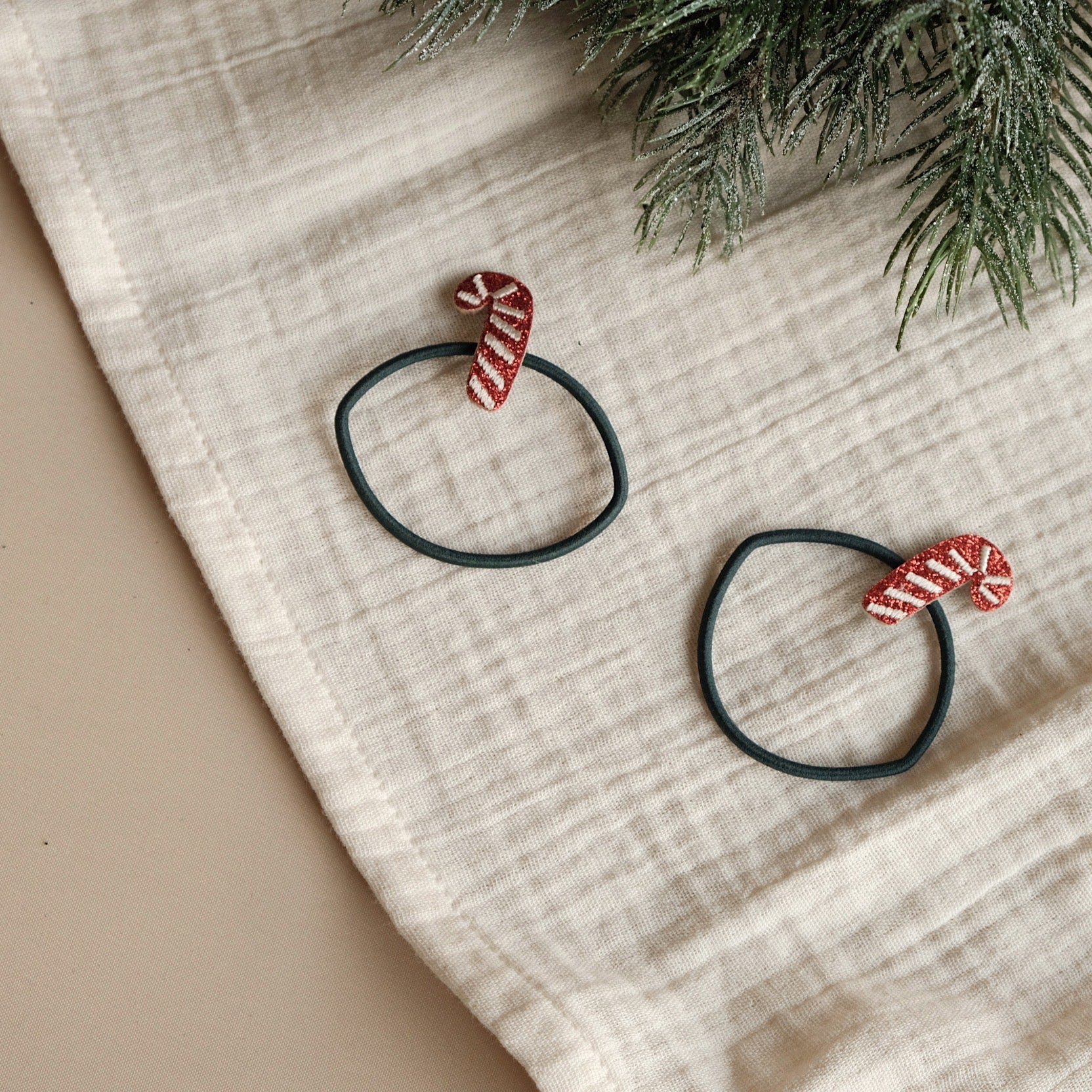 Hair Ties - Candy Cane - Pack of 2 - Image 5