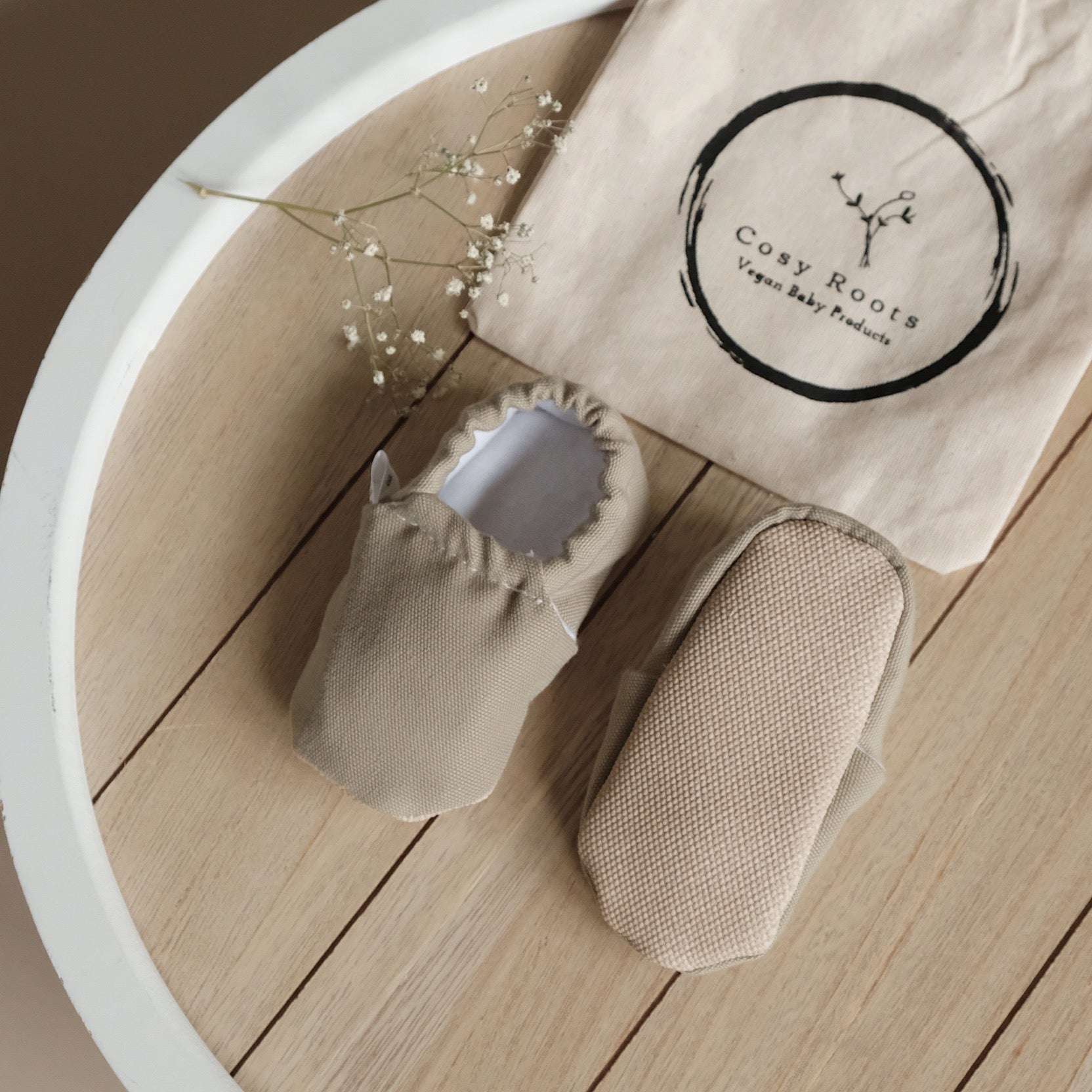Vegan Shoes - Khaki - Earth Collection - Image 4