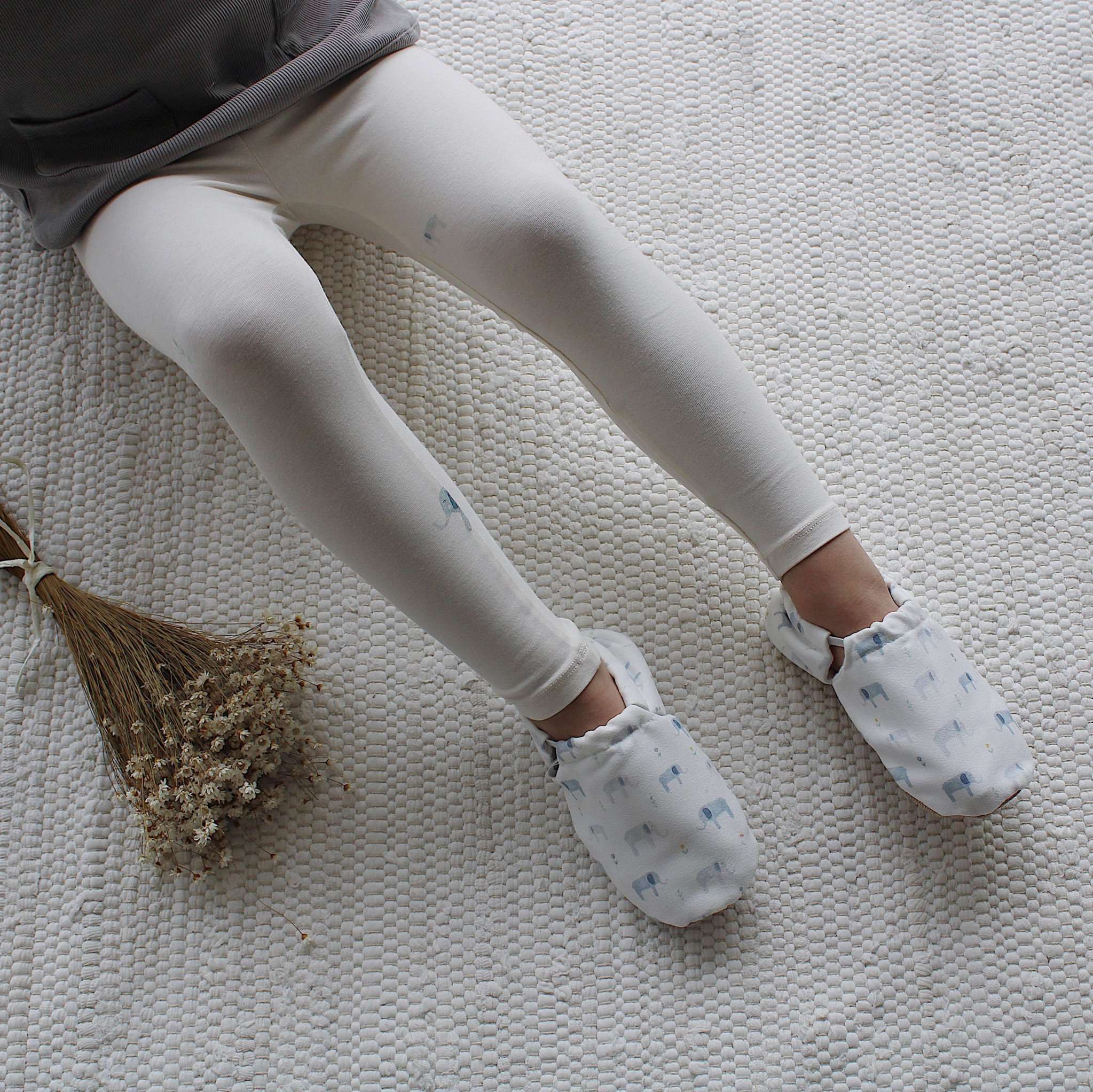 Organic Leggings - Baby Elephant - SALE - Image 7