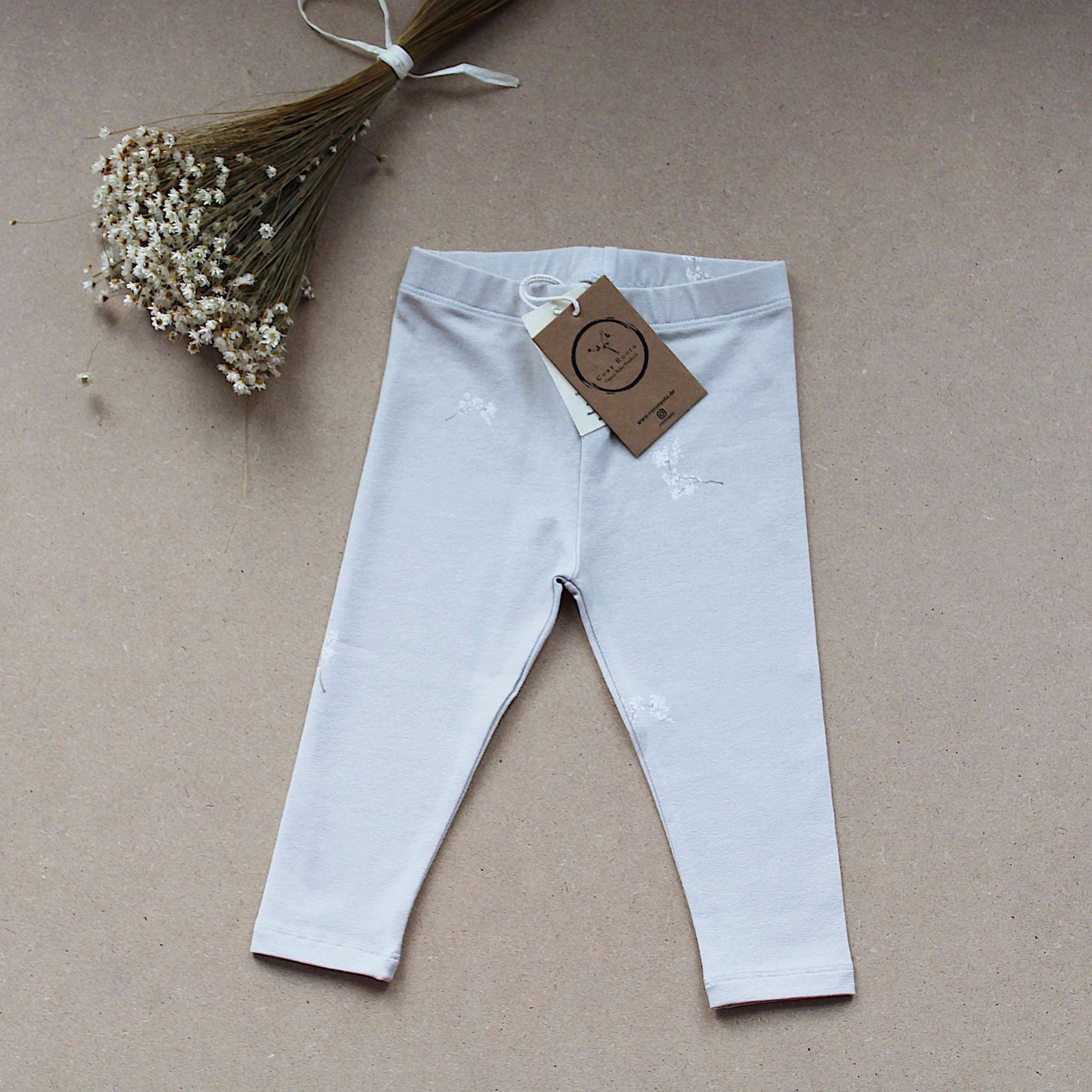 Organic Leggings - Classy Flowers - SALE - Image 13