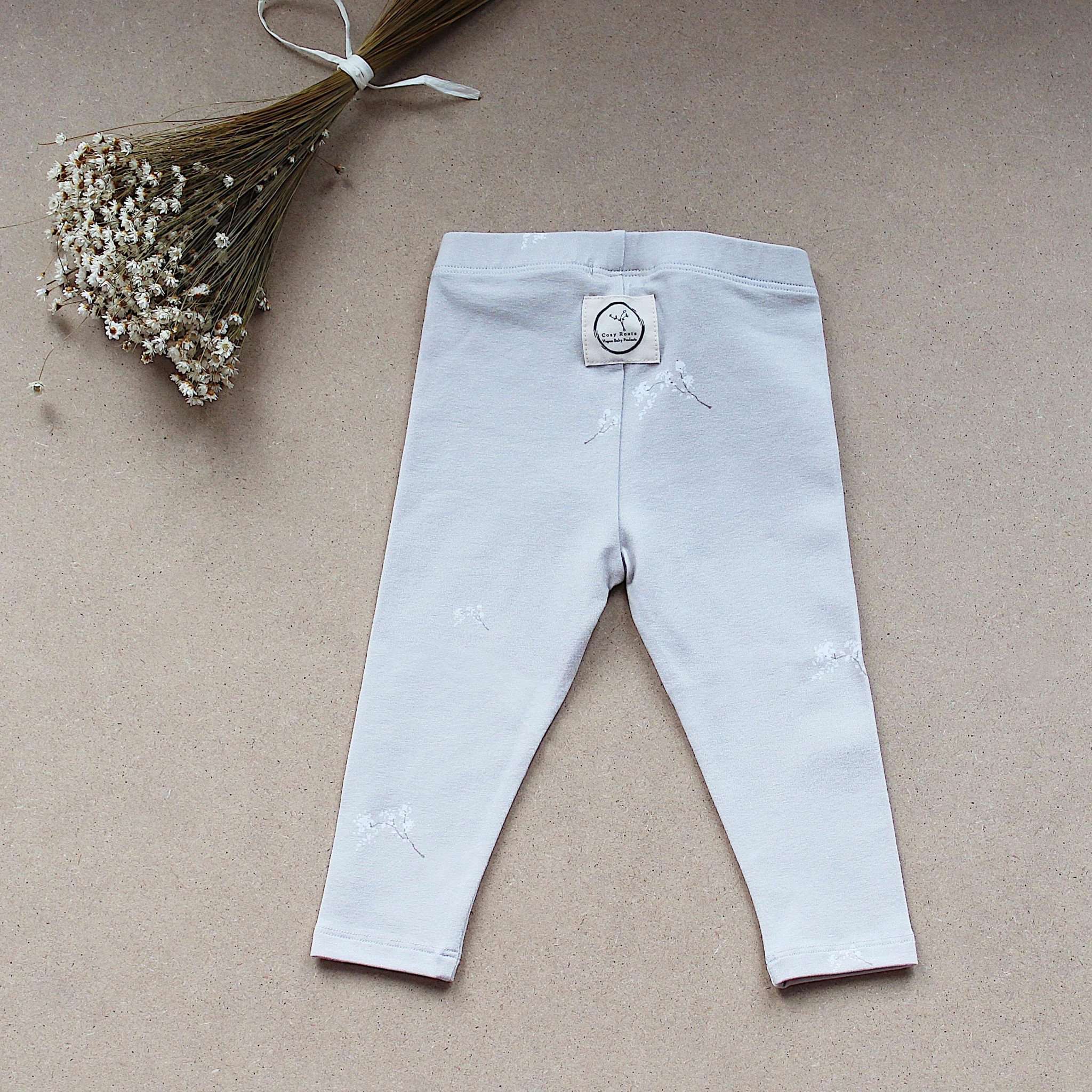 Organic Leggings - Classy Flowers - SALE - Image 14