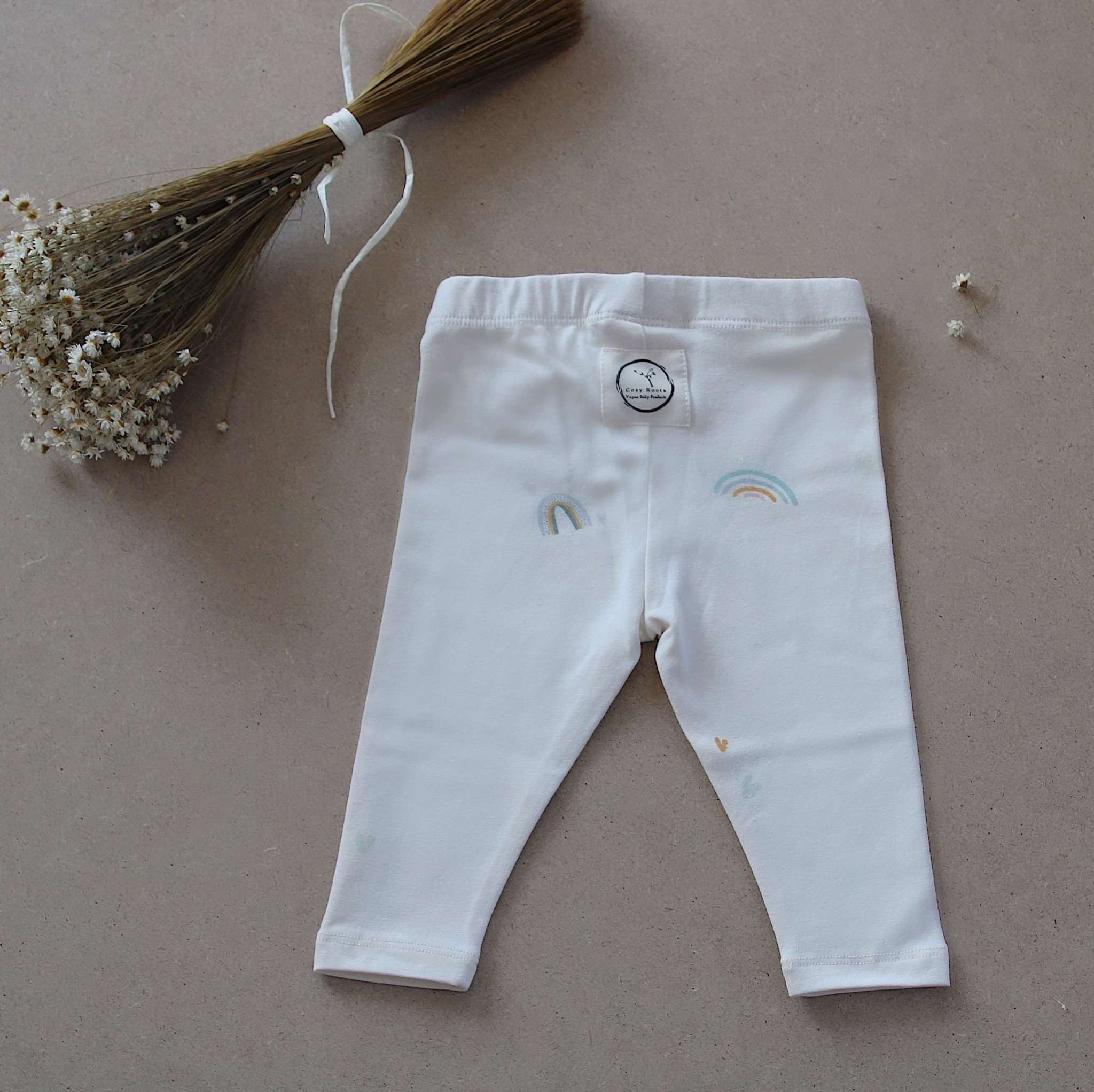 Organic Leggings - Rainbows - SALE - Image 5