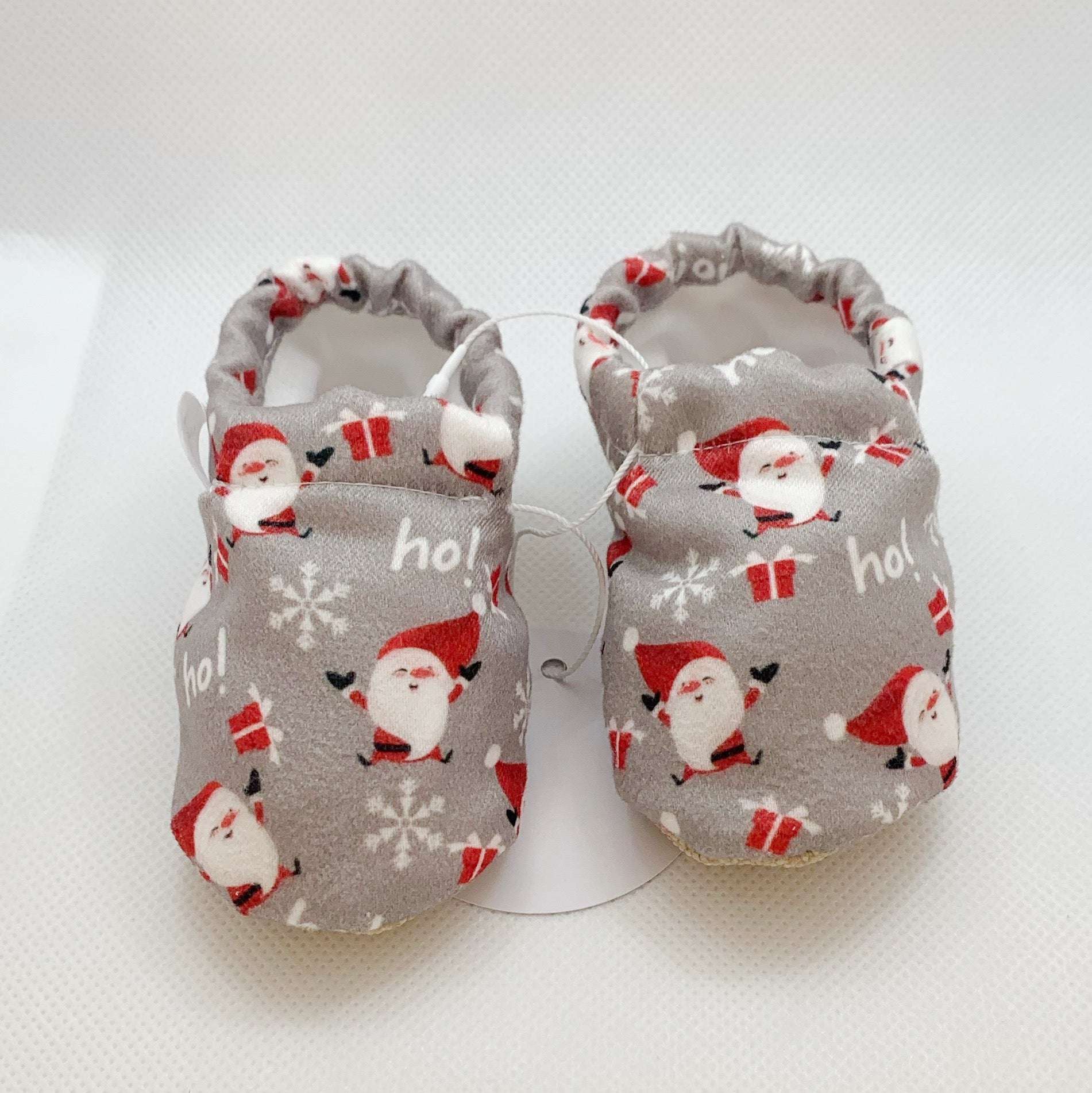 Vegan Newborn Shoes - Santa Claus - S A L E (Size 17) - Image 4