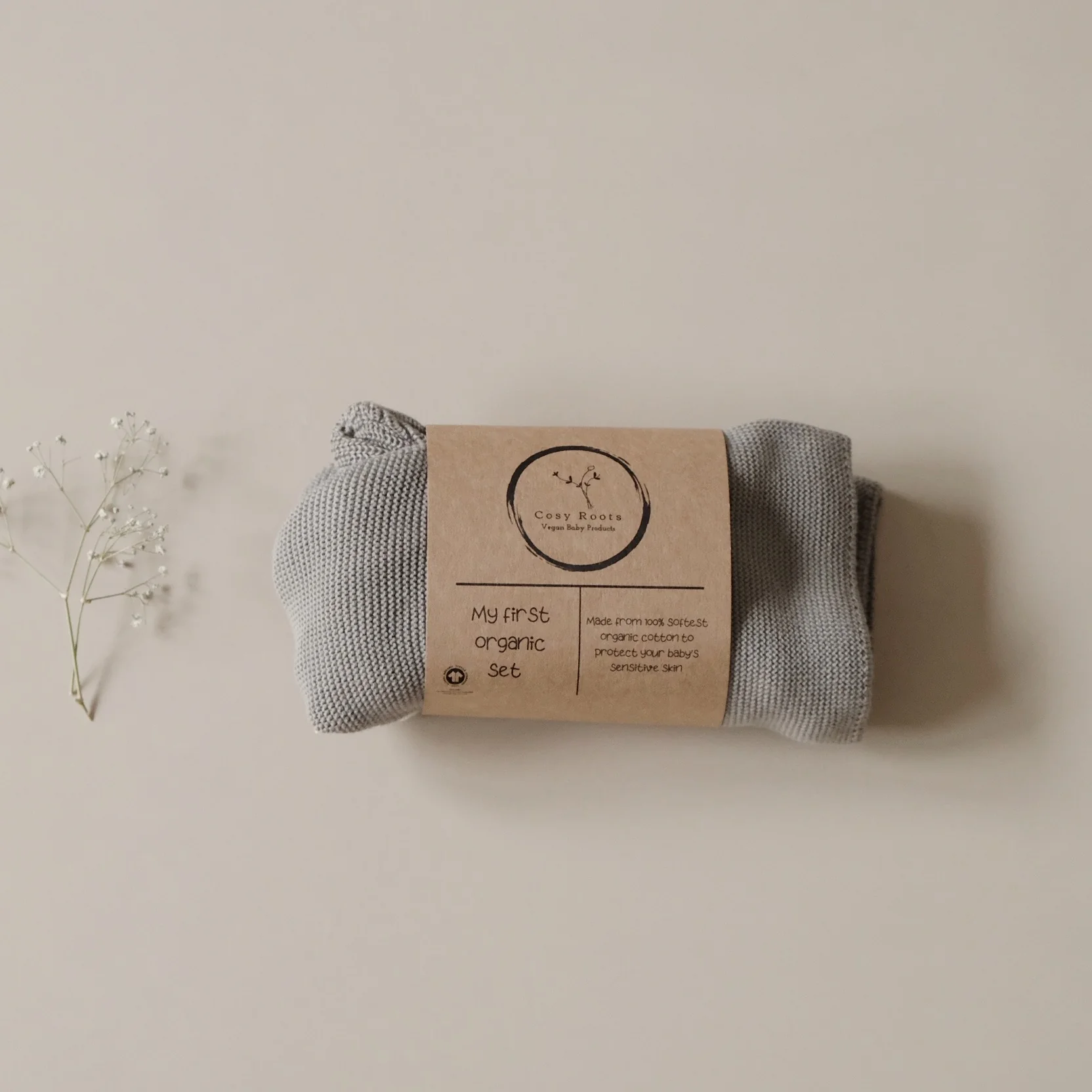 My First Organic Set - Khaki - SALE - Image 3