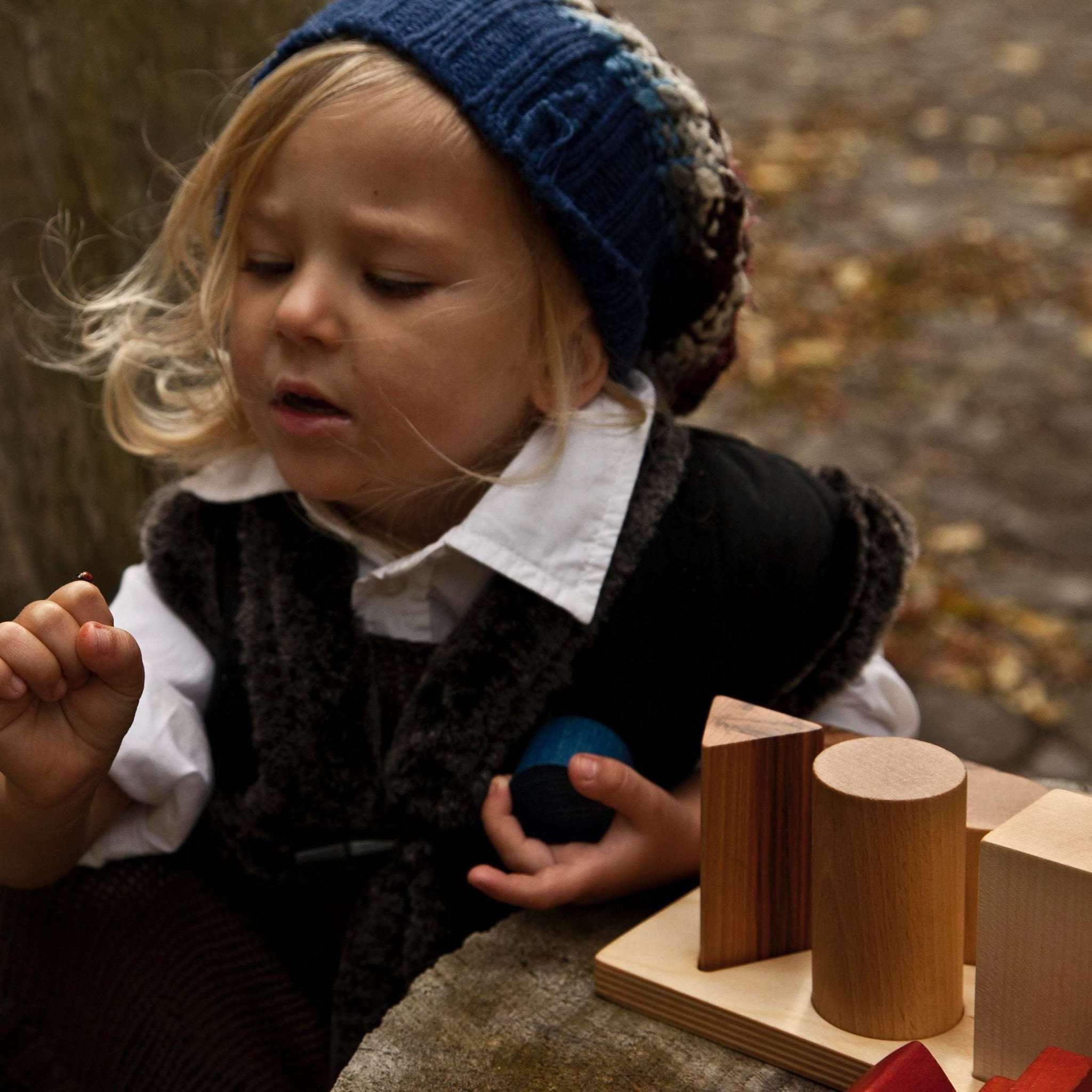 Natural Wooden Sorter Board XL - Montessori - Image 3