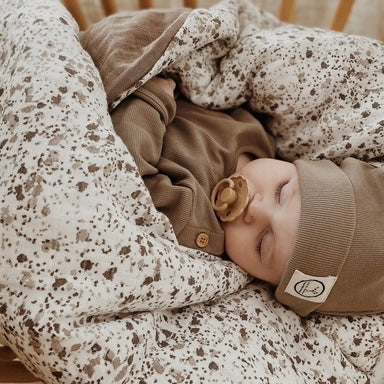 Organic Rib Beanie - Caramel - Image 6