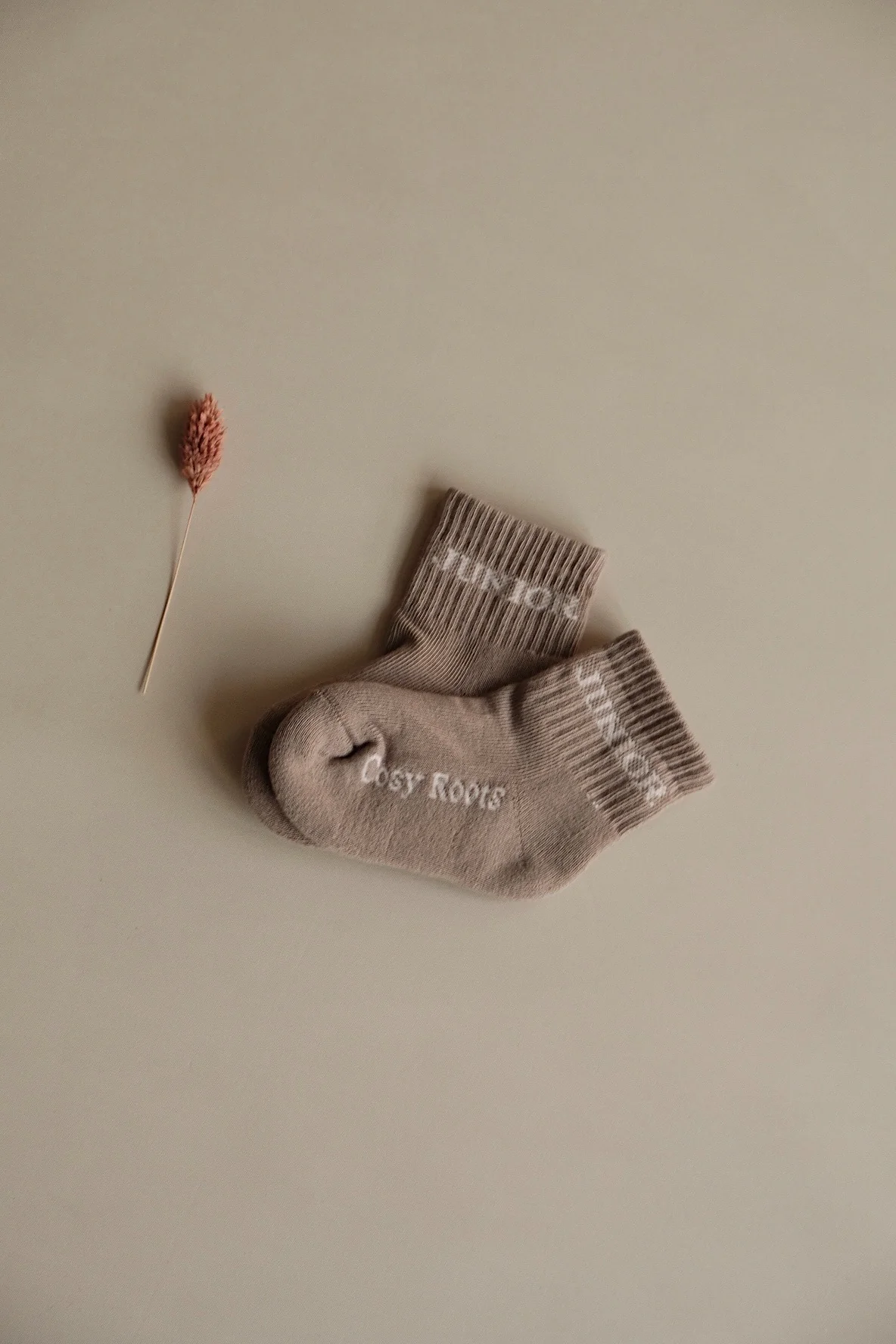 Organic Junior Socks - Oatmilk - Image 11