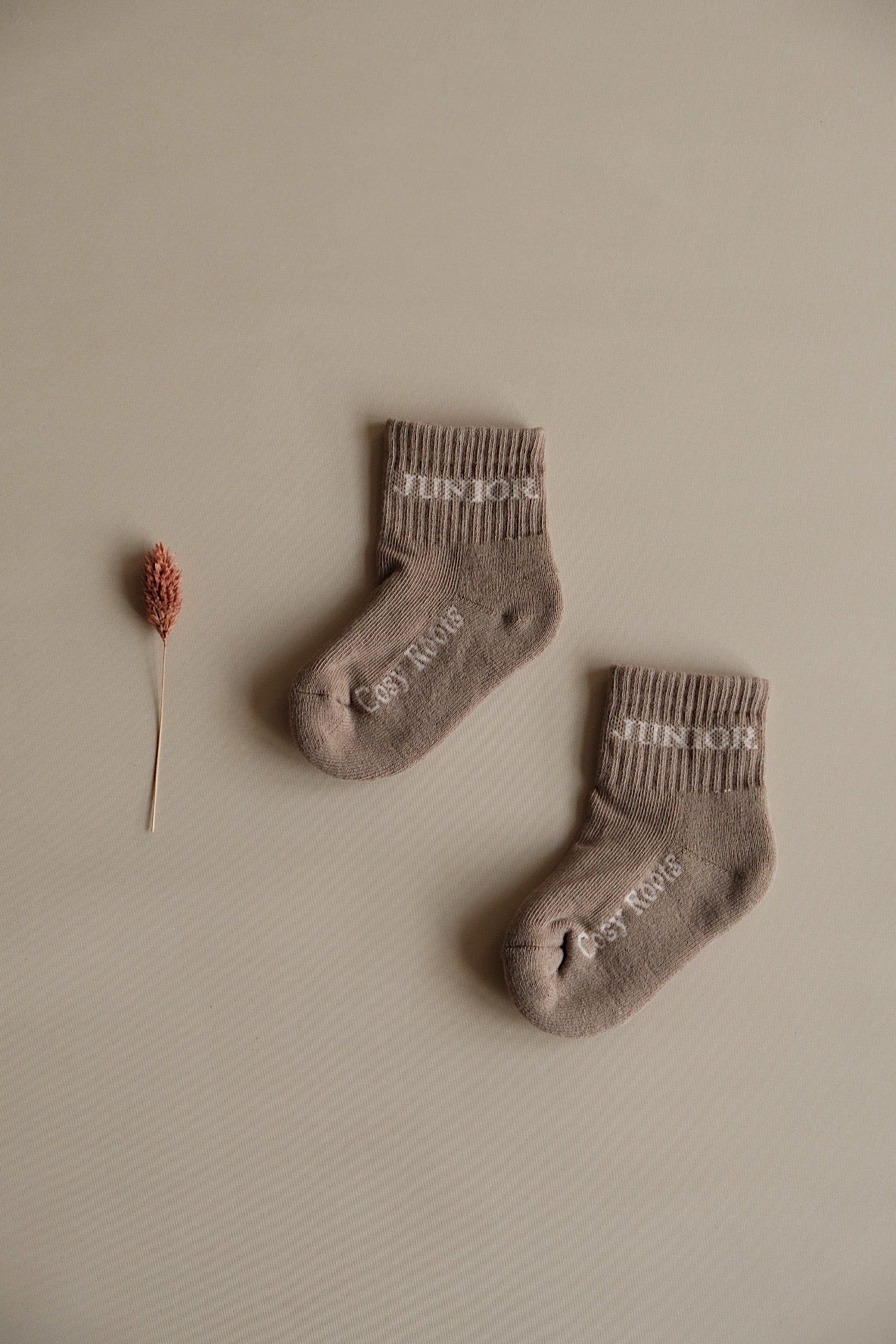 Organic Junior Socks - Oatmilk - Image 9